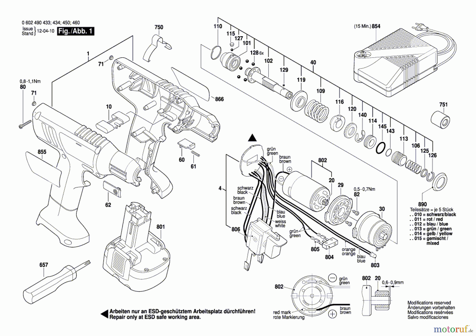  Bosch Akku Werkzeug Akku-Schrauber EXACT 2 Seite 1