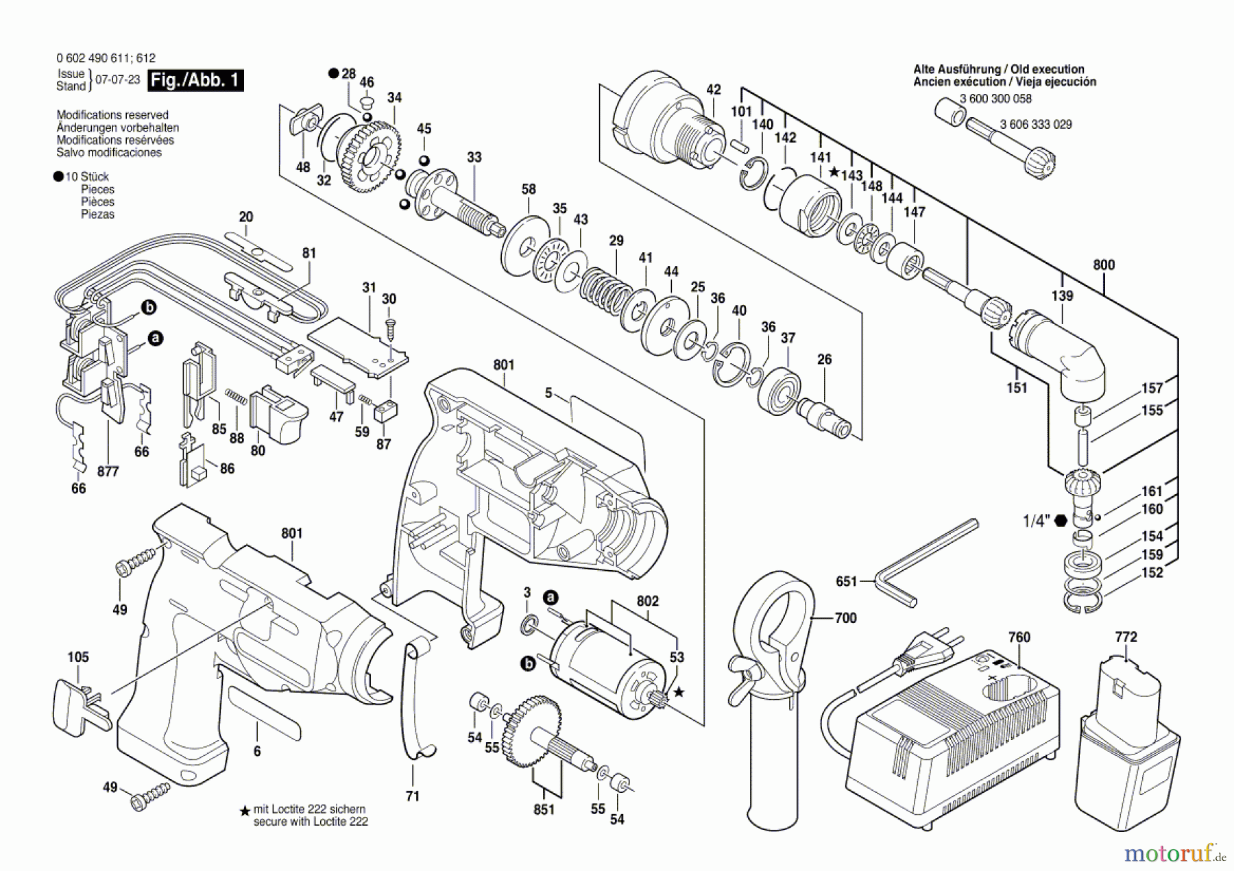  Bosch Akku Werkzeug Iw-Akku-Schrauber IASR 9,6-12V Seite 1