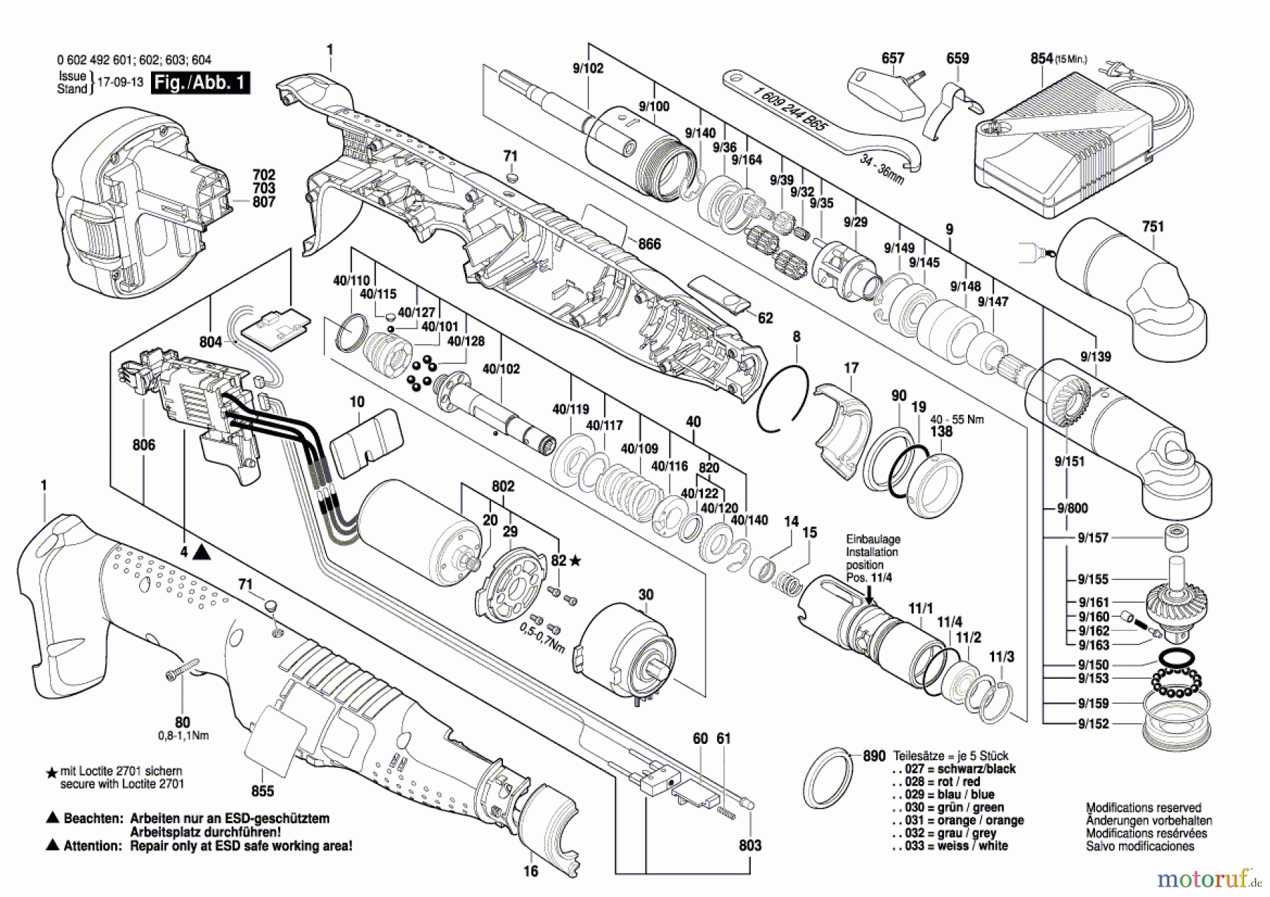  Bosch Akku Werkzeug Akku-Schrauber ANGLE EXACT 30-380 Seite 1