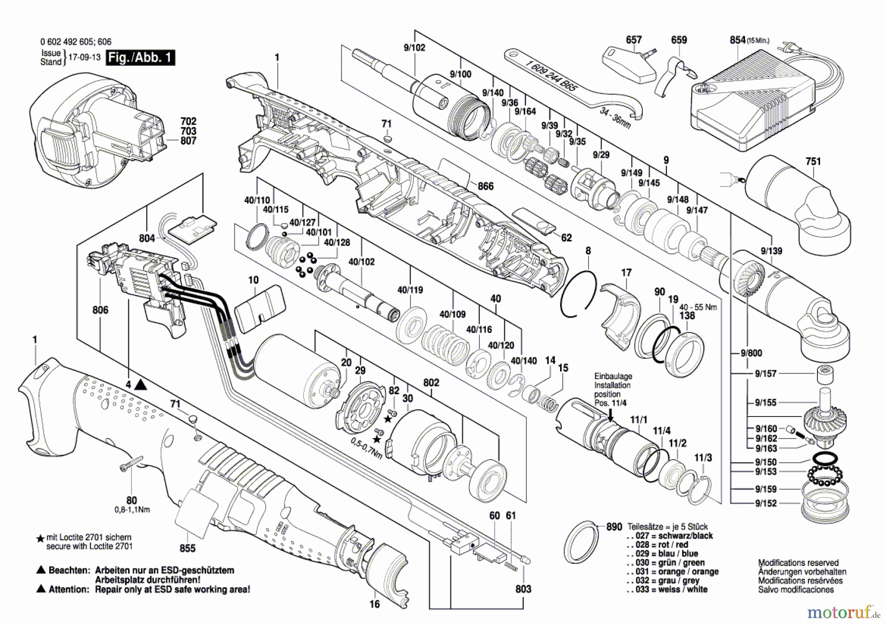  Bosch Akku Werkzeug Akku-Schrauber ANGLE EXACT 25-250 Seite 1