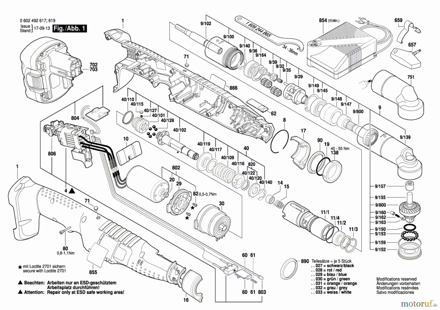  Bosch Akku Werkzeug Akku-Schrauber ANGLE EXACT 75-110 Seite 1