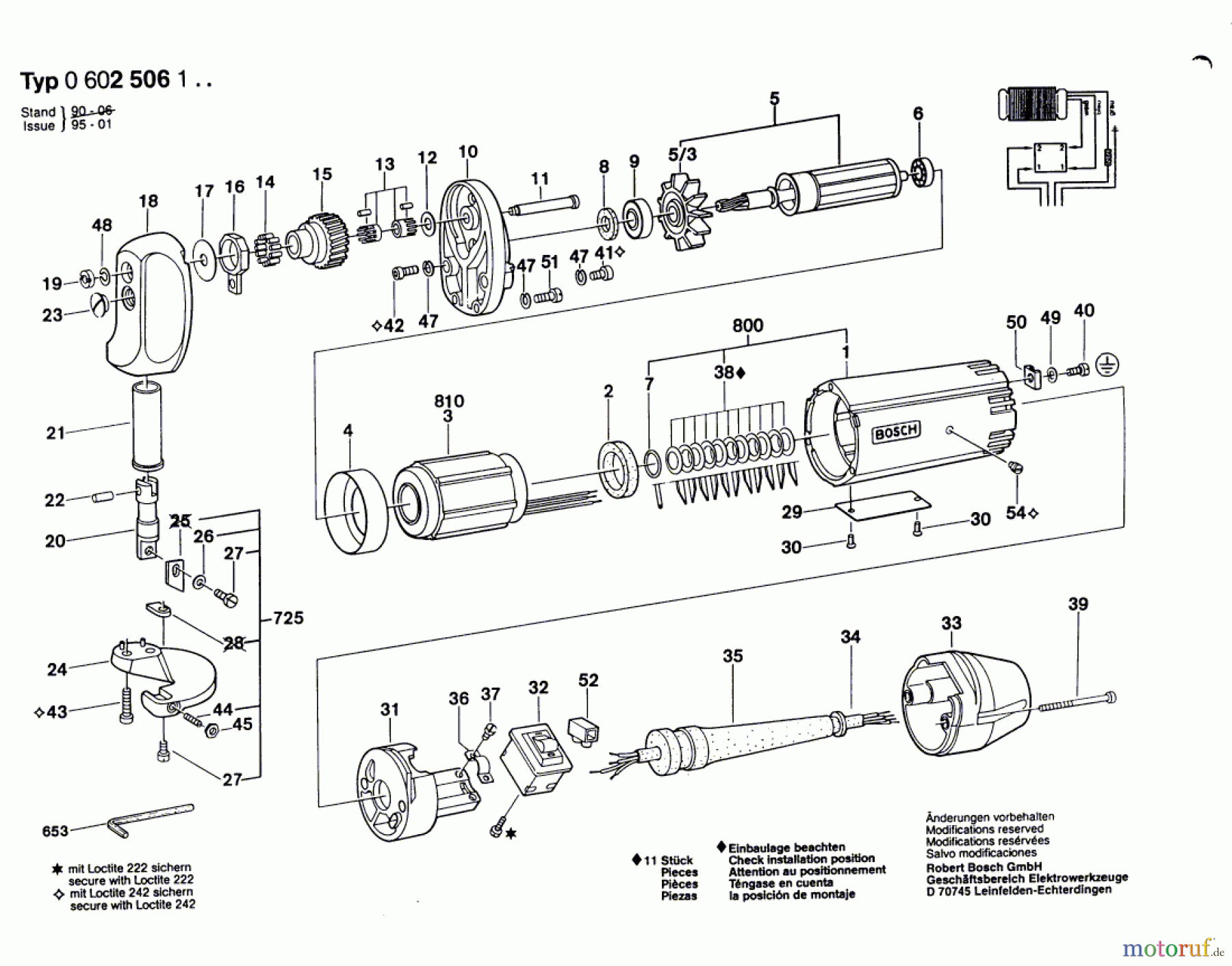  Bosch Werkzeug Blechschere GR.55 Seite 1