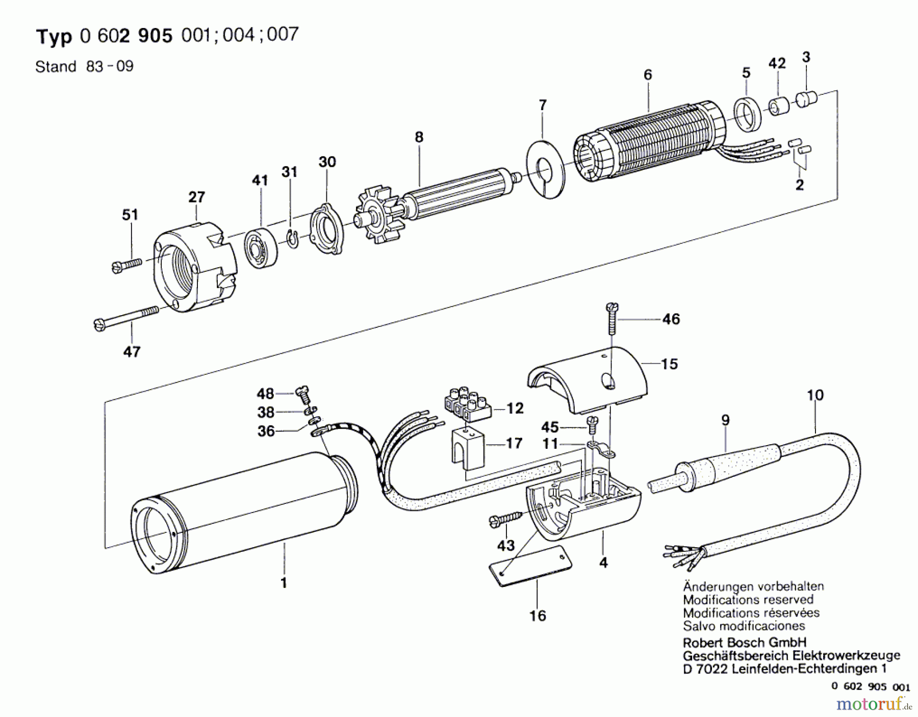  Bosch Werkzeug Hf-Anbaumotor GR./SIZE 44 Seite 1