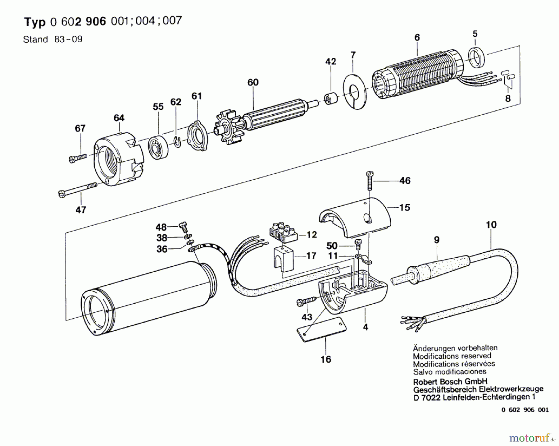  Bosch Werkzeug Hf-Anbaumotor GR./SIZE 48 Seite 1