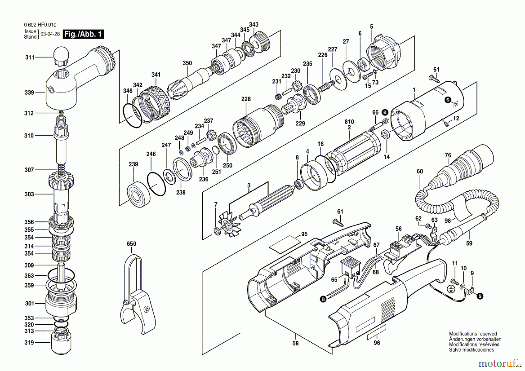  Bosch Werkzeug Winkelschrauber GR.55 Seite 1