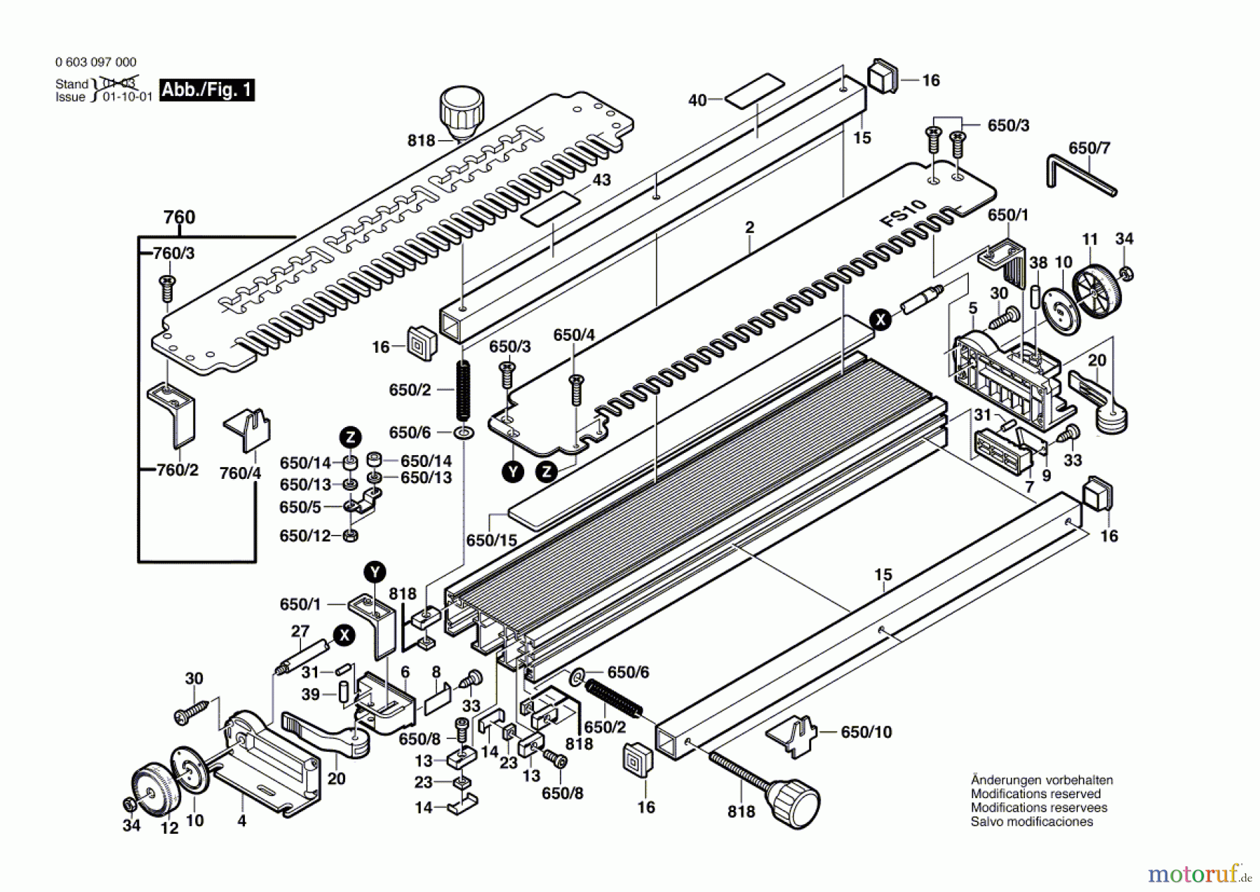  Bosch Werkzeug Zinkenschneidevorrichtung ZF 60 Seite 1