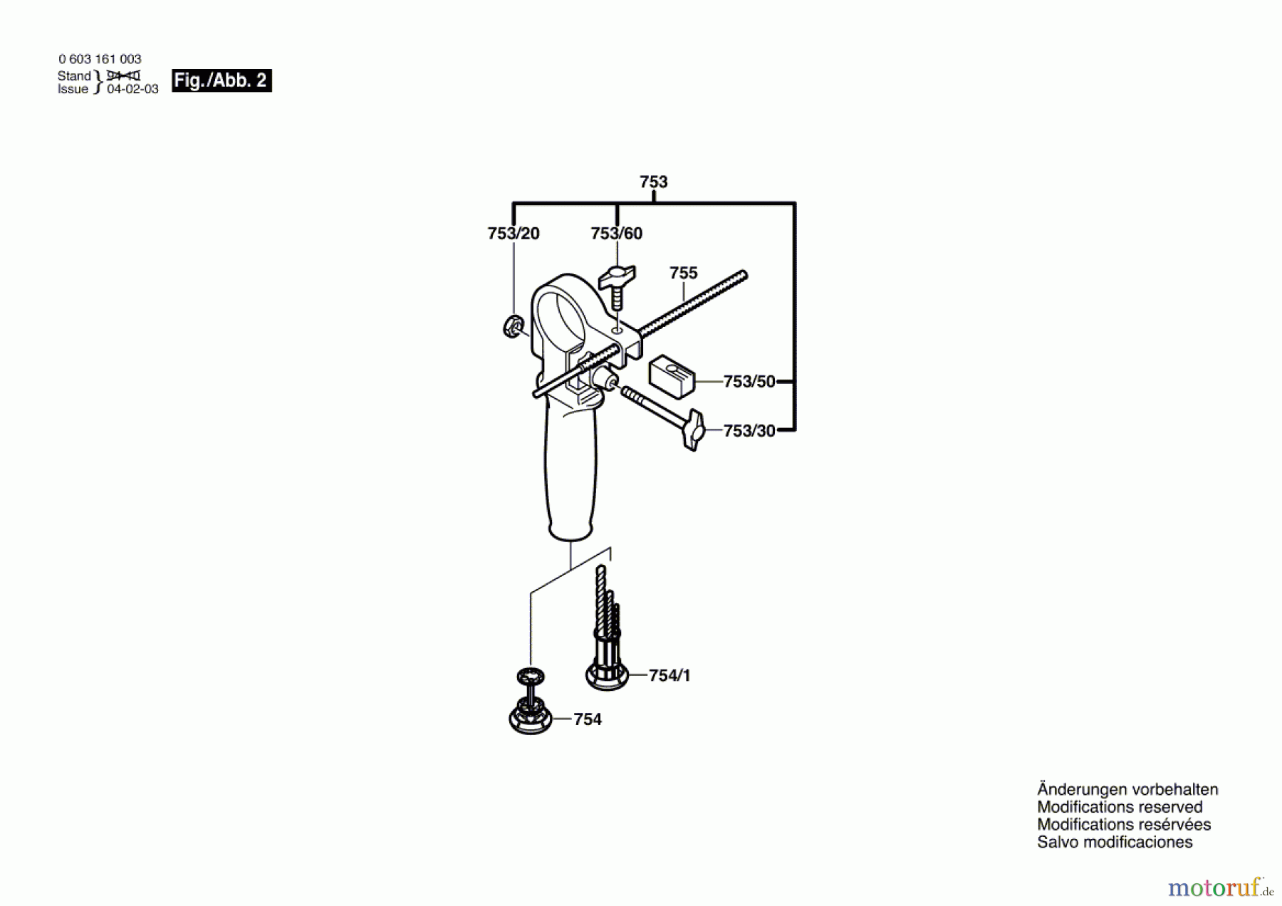  Bosch Werkzeug Schlagbohrmaschine CSB 650-2 Seite 2