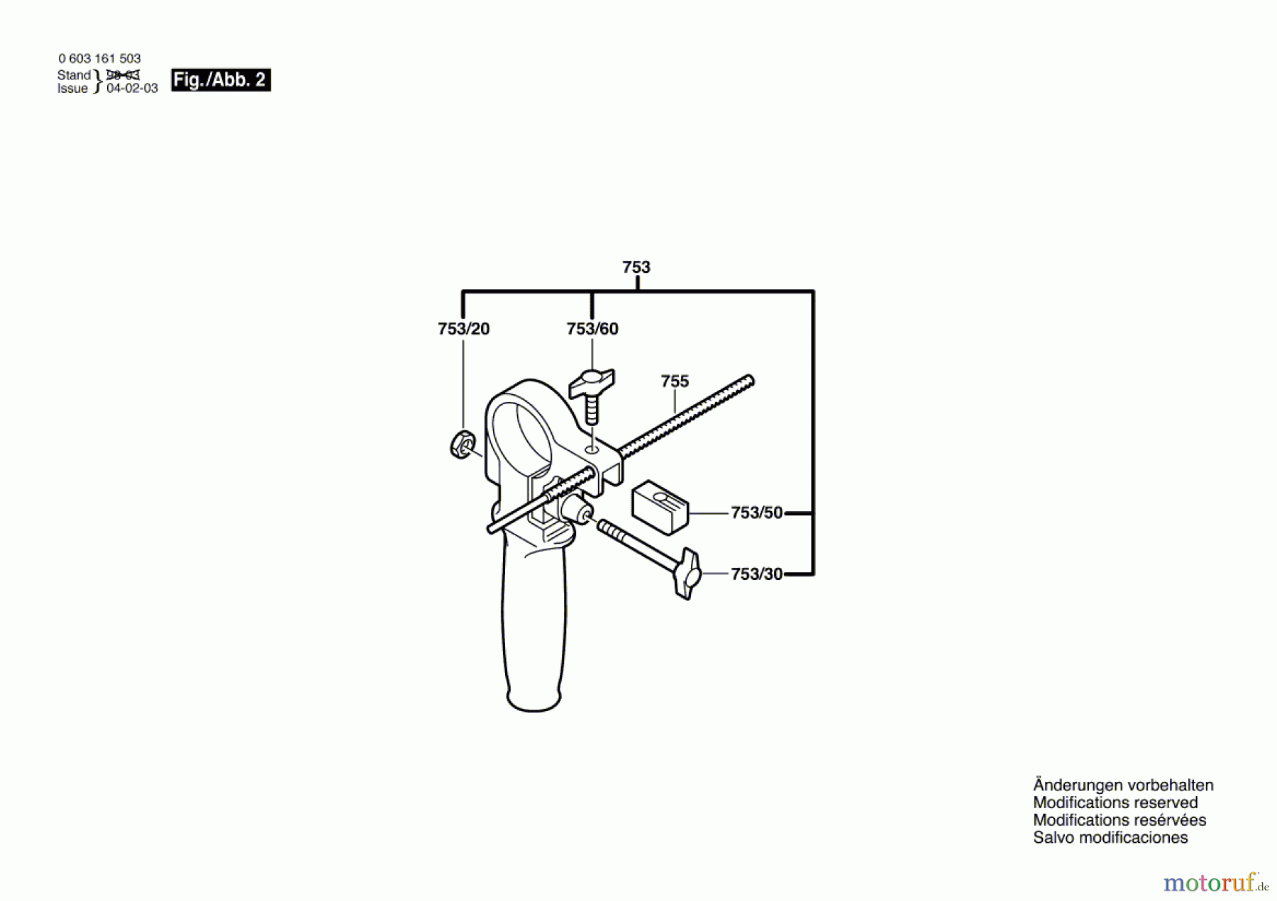  Bosch Werkzeug Schlagbohrmaschine CSB 650-2 RE Seite 2