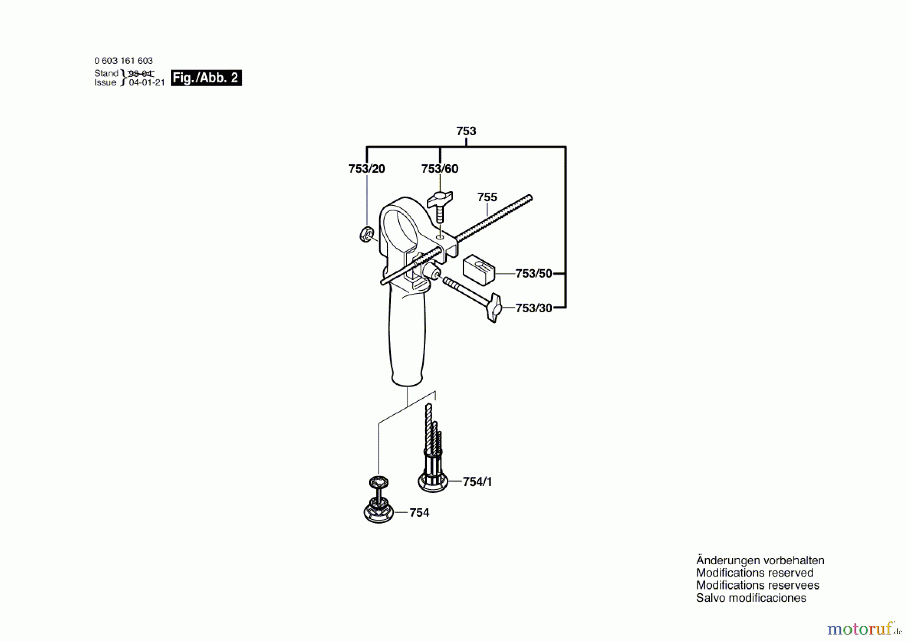  Bosch Werkzeug Schlagbohrmaschine CSB 650-2 RE Seite 2