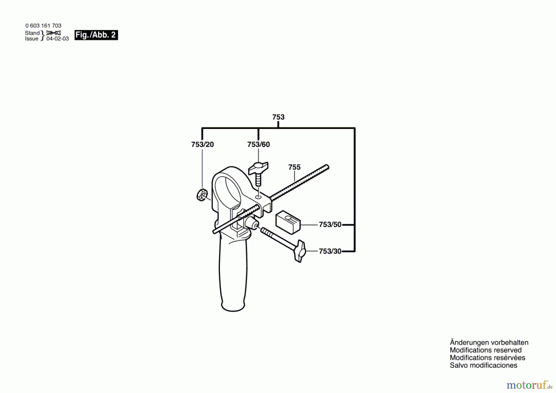  Bosch Werkzeug Schlagbohrmaschine PSB 680-2 RE Seite 2