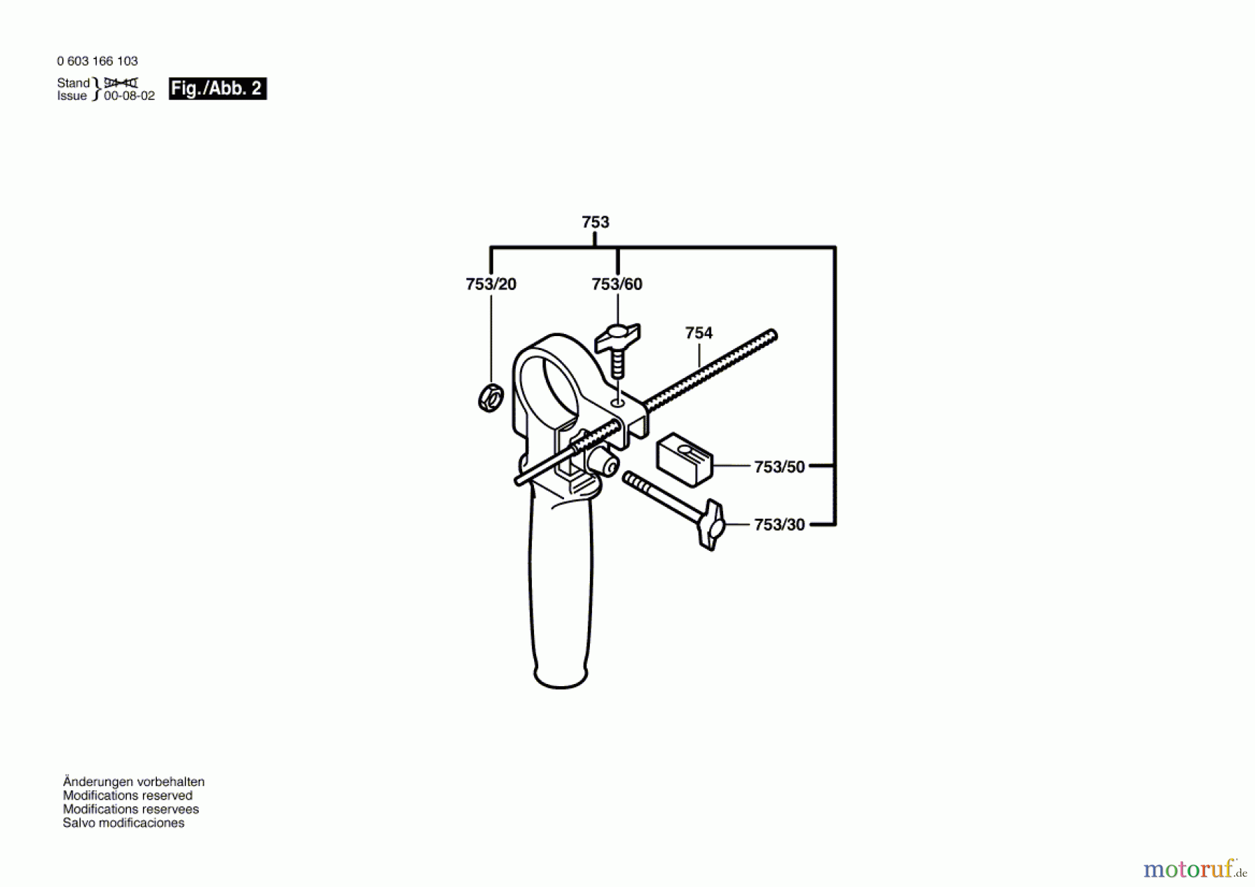  Bosch Werkzeug Schlagbohrmaschine CSB 1000-2 RET Seite 2