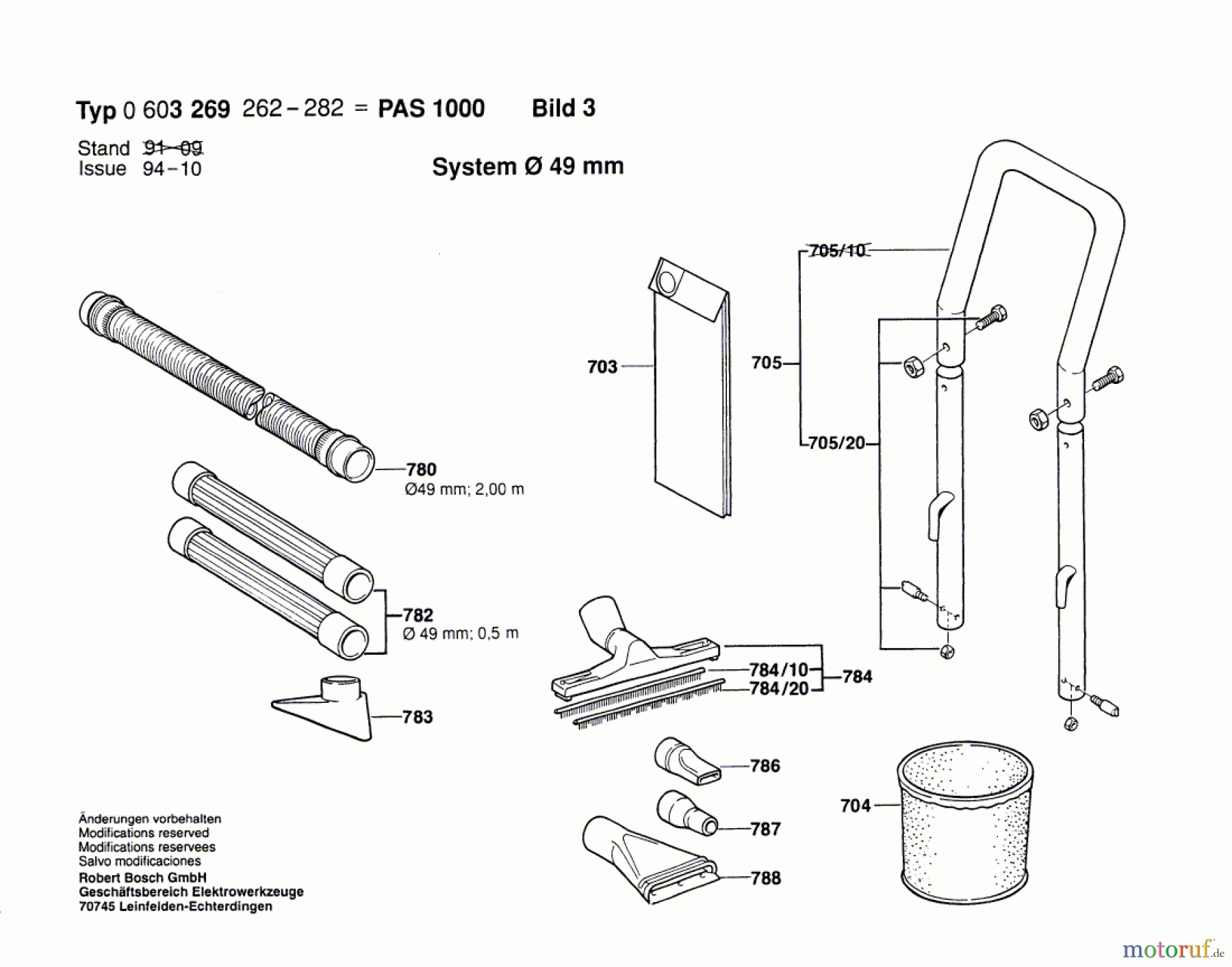  Bosch Werkzeug Allzwecksauger PAS 1000 Seite 3