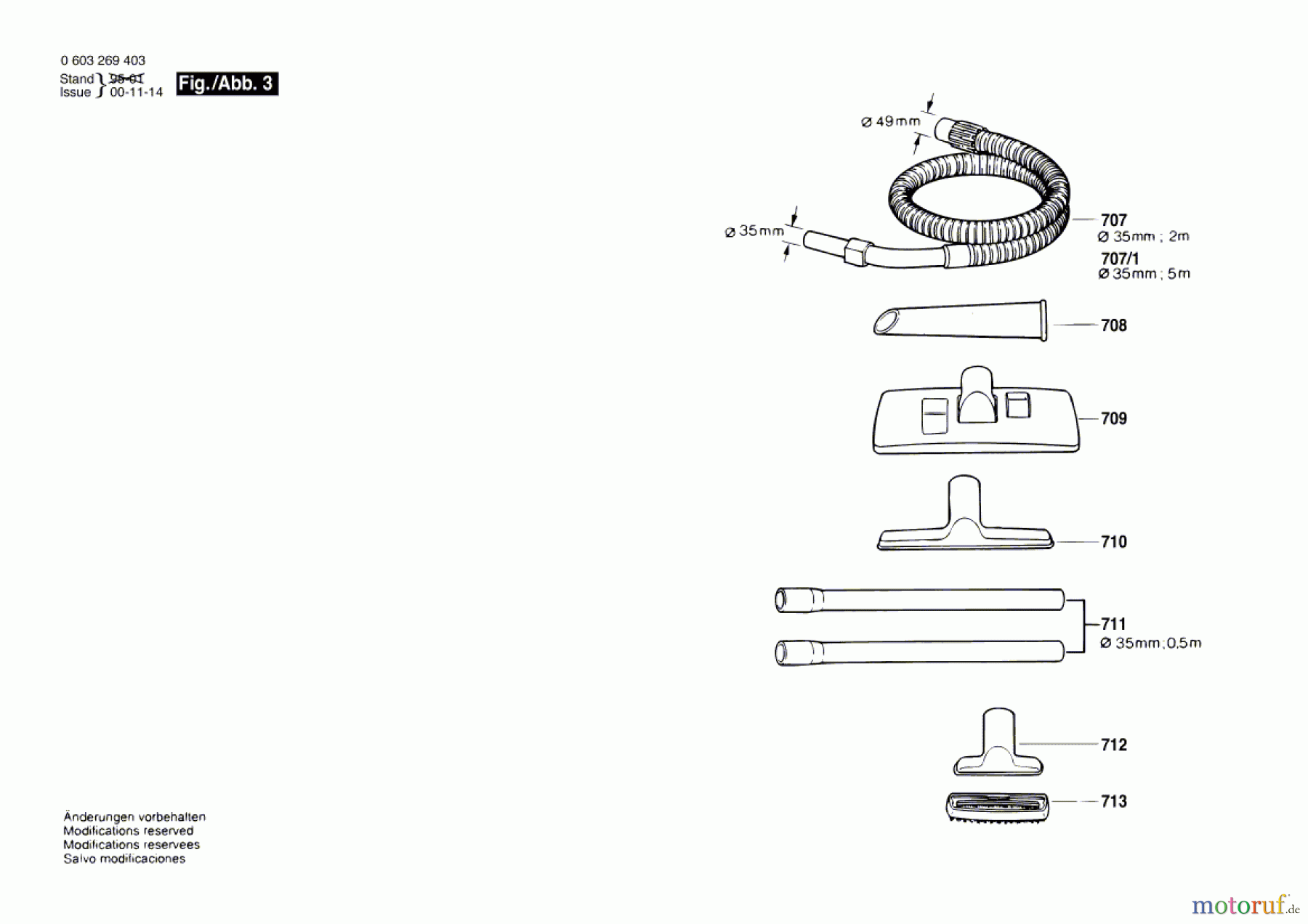  Bosch Werkzeug Allzwecksauger PAS 1000 F Seite 3