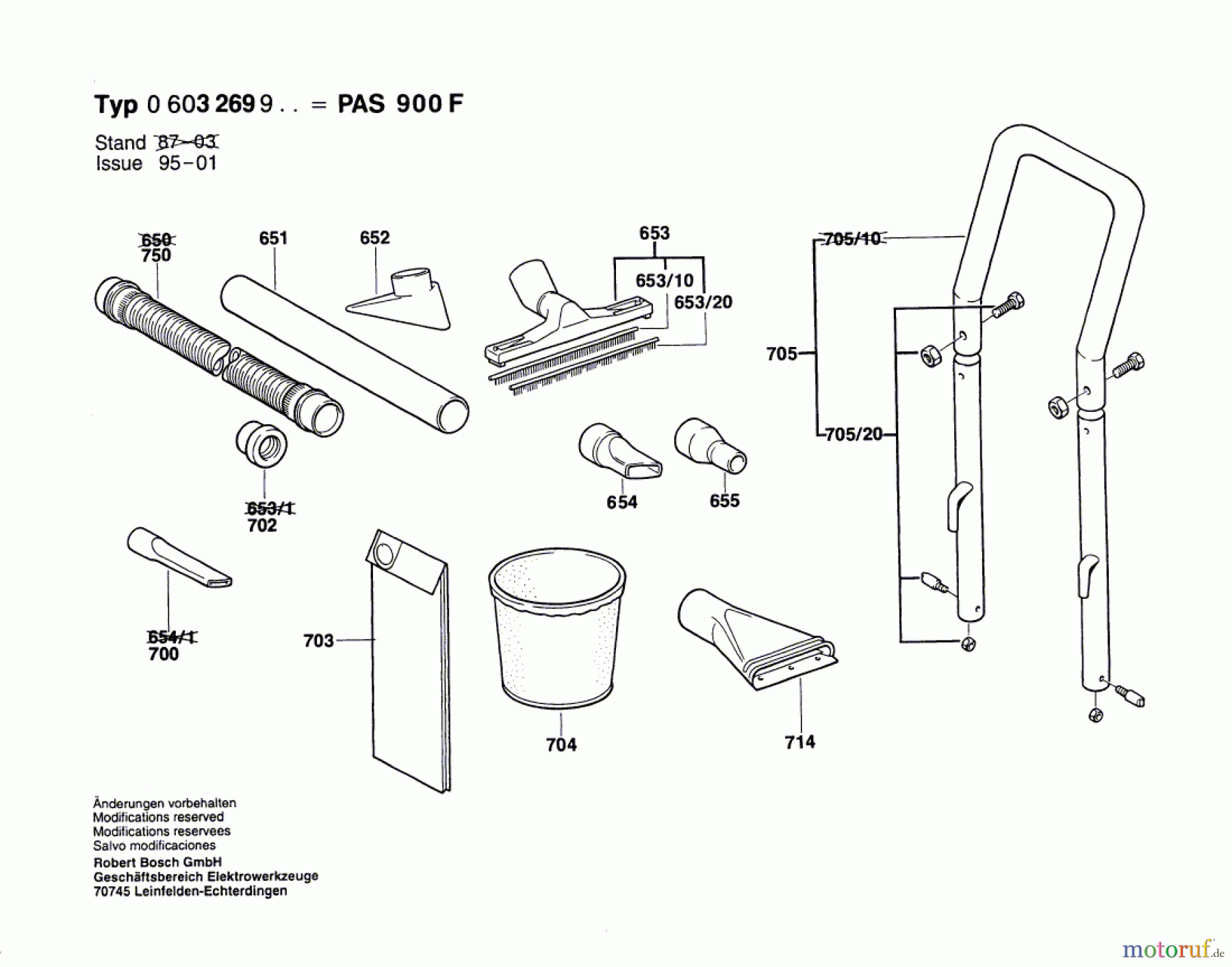  Bosch Werkzeug Allzwecksauger PAS 900 F Seite 3