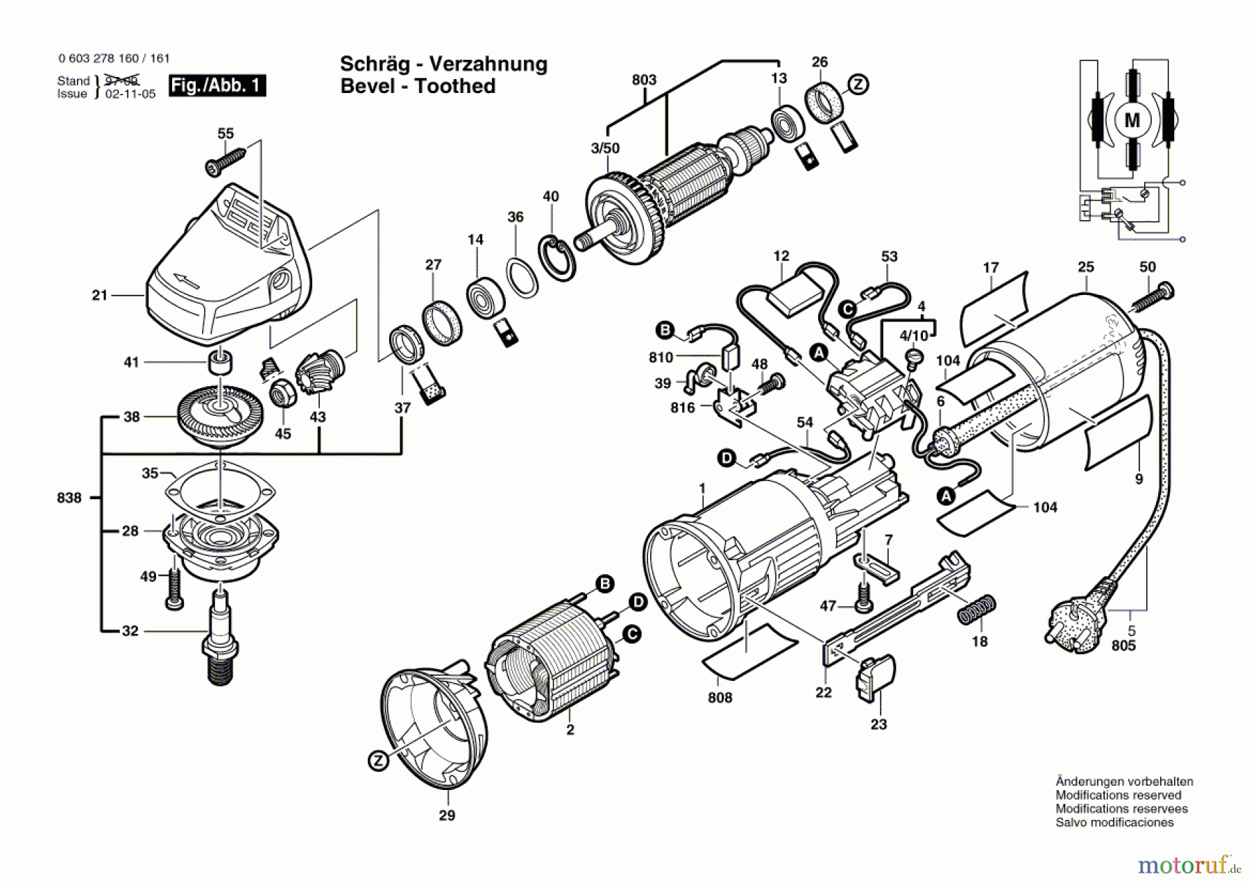  Bosch Werkzeug Hf-Winkelschleifer PWS 500 Seite 1