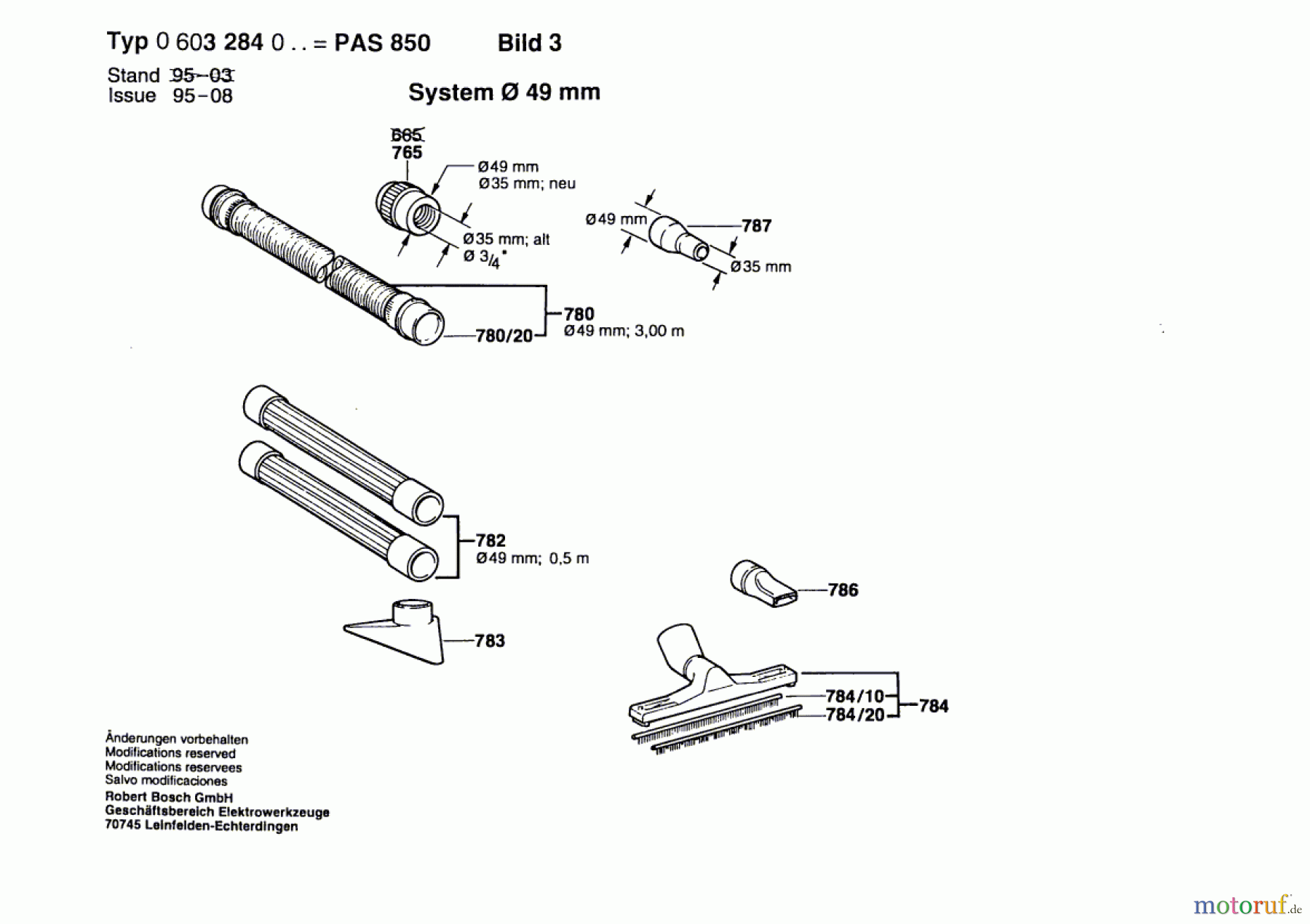 Bosch Werkzeug Allzwecksauger PAS 850 Seite 3