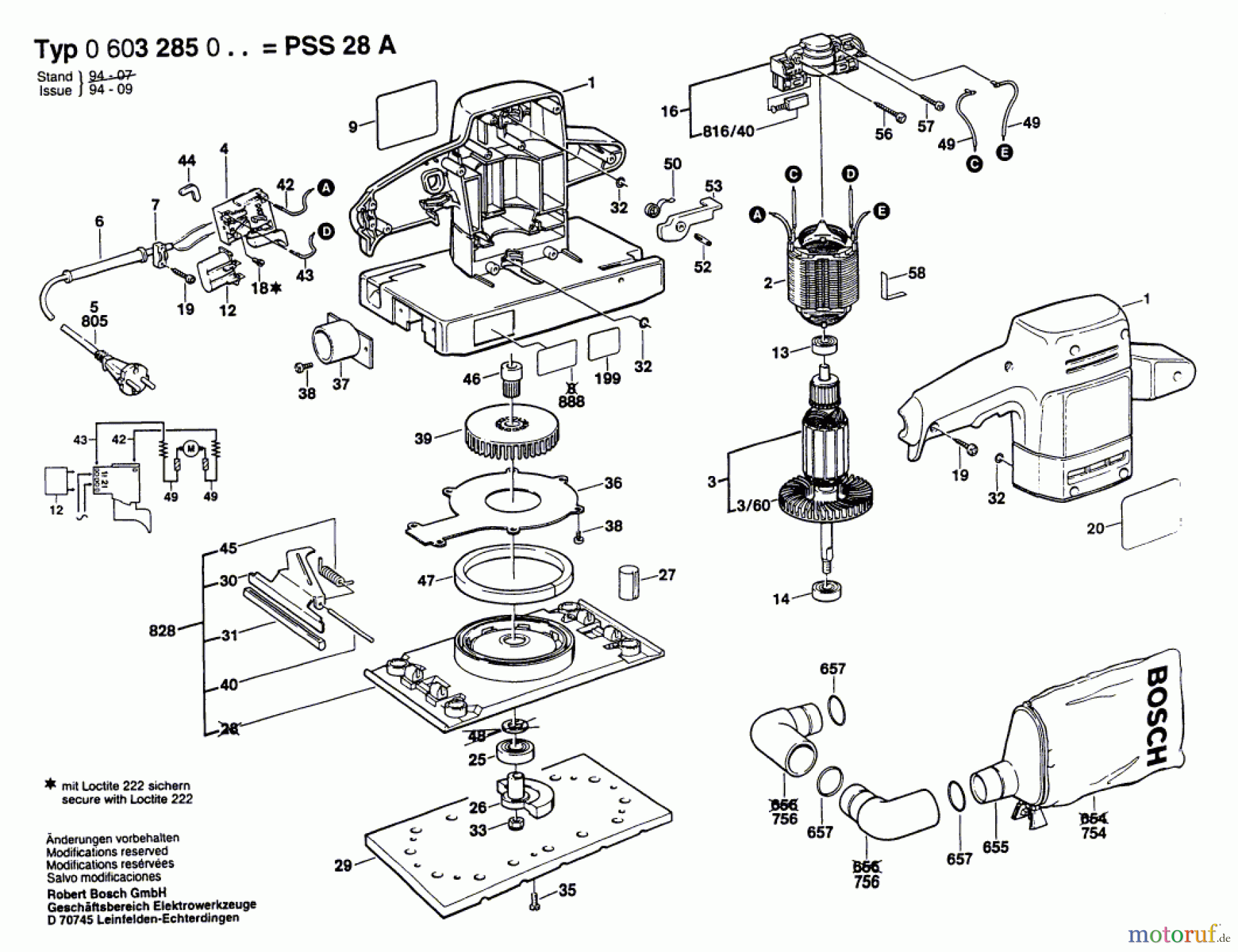  Bosch Werkzeug Schwingschleifer PSS 28 A Seite 1