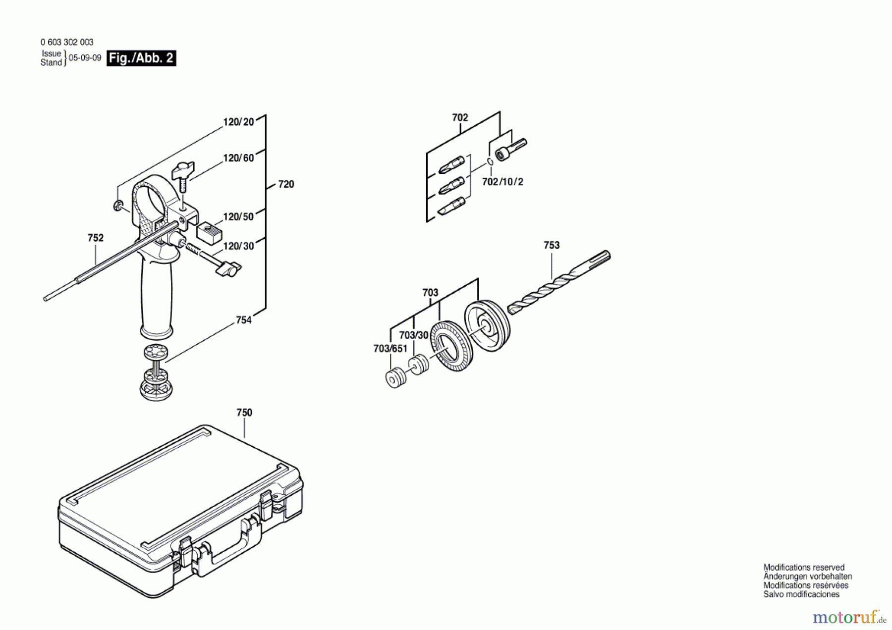  Bosch Werkzeug Hw-Bohrhammer PBH 1 Seite 2