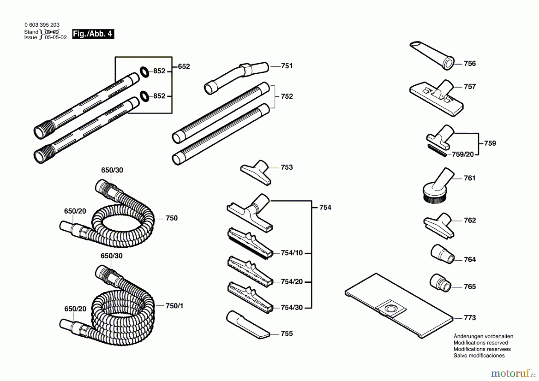  Bosch Werkzeug Allzwecksauger PAS 12-27 F Seite 4