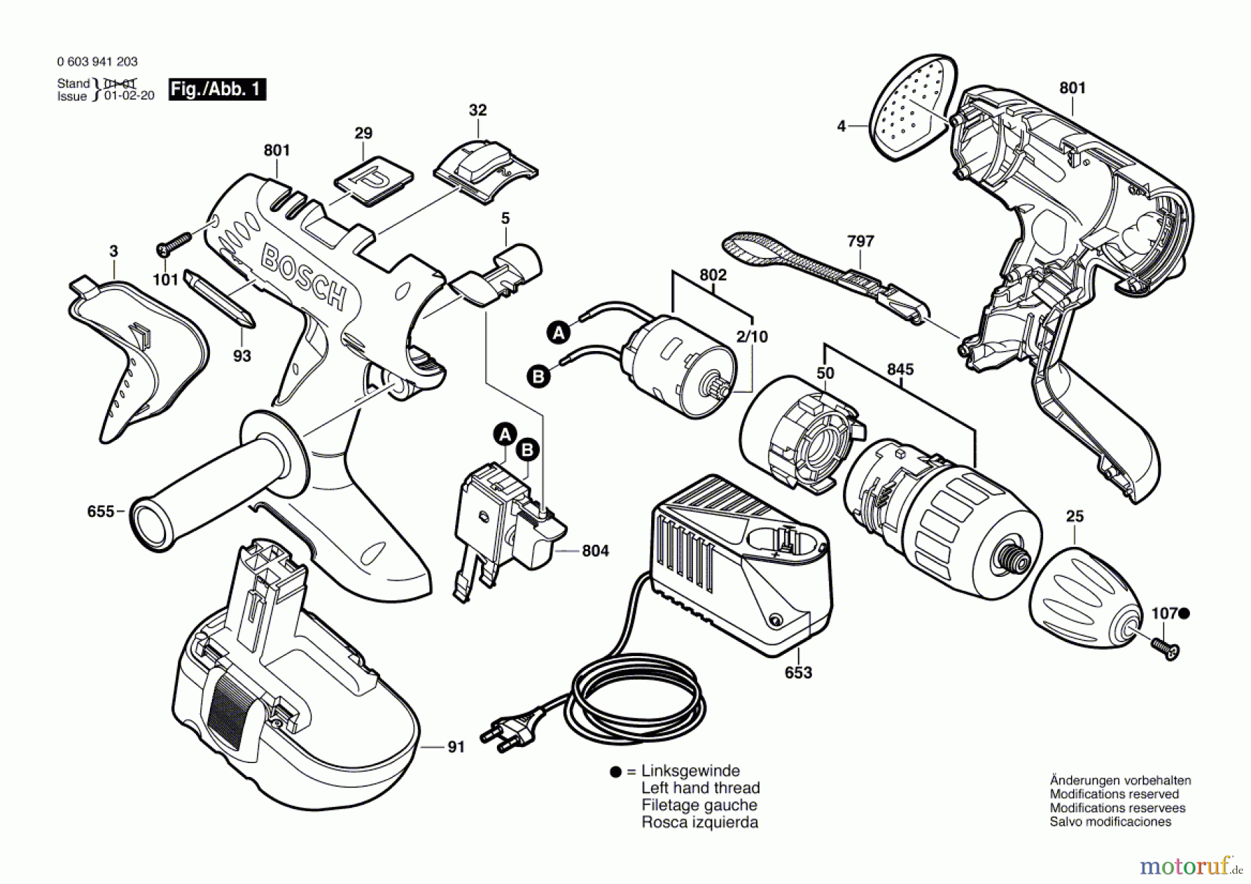  Bosch Akku Werkzeug Akku-Schlagbohrschrauber PSB 24 VE-2 Seite 1