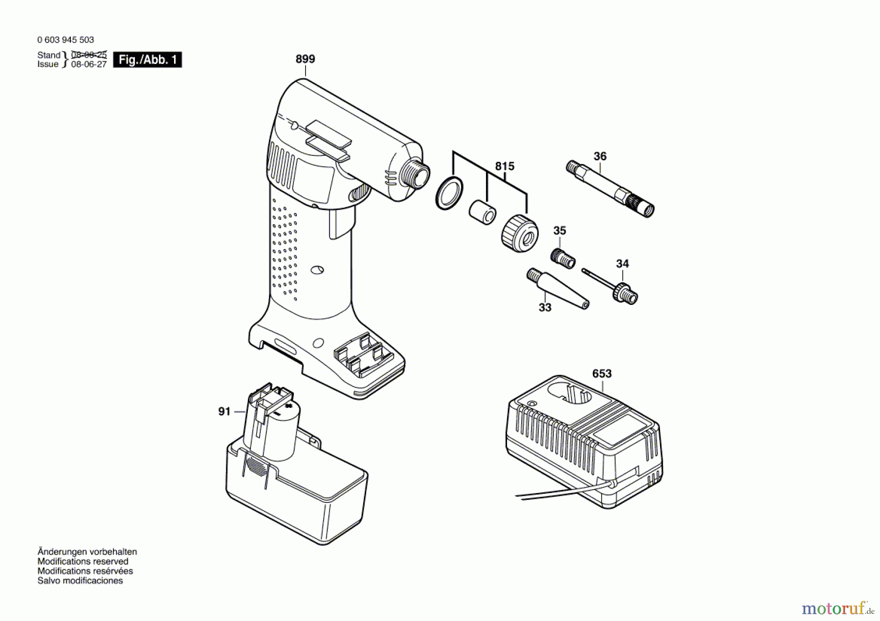  Bosch Werkzeug Luftpumpe PAG 9,6 V Seite 1