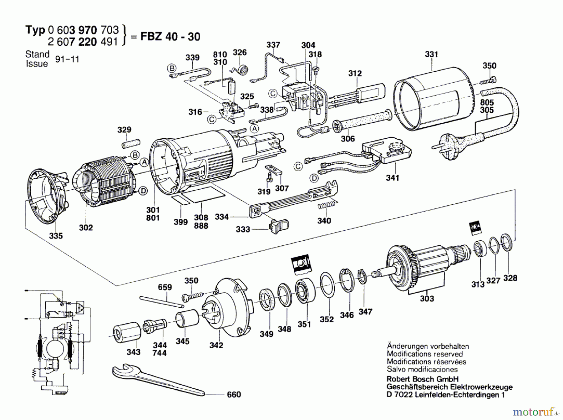  Bosch Werkzeug NC-Fräseinrichtung FBZ 40-30 Seite 1