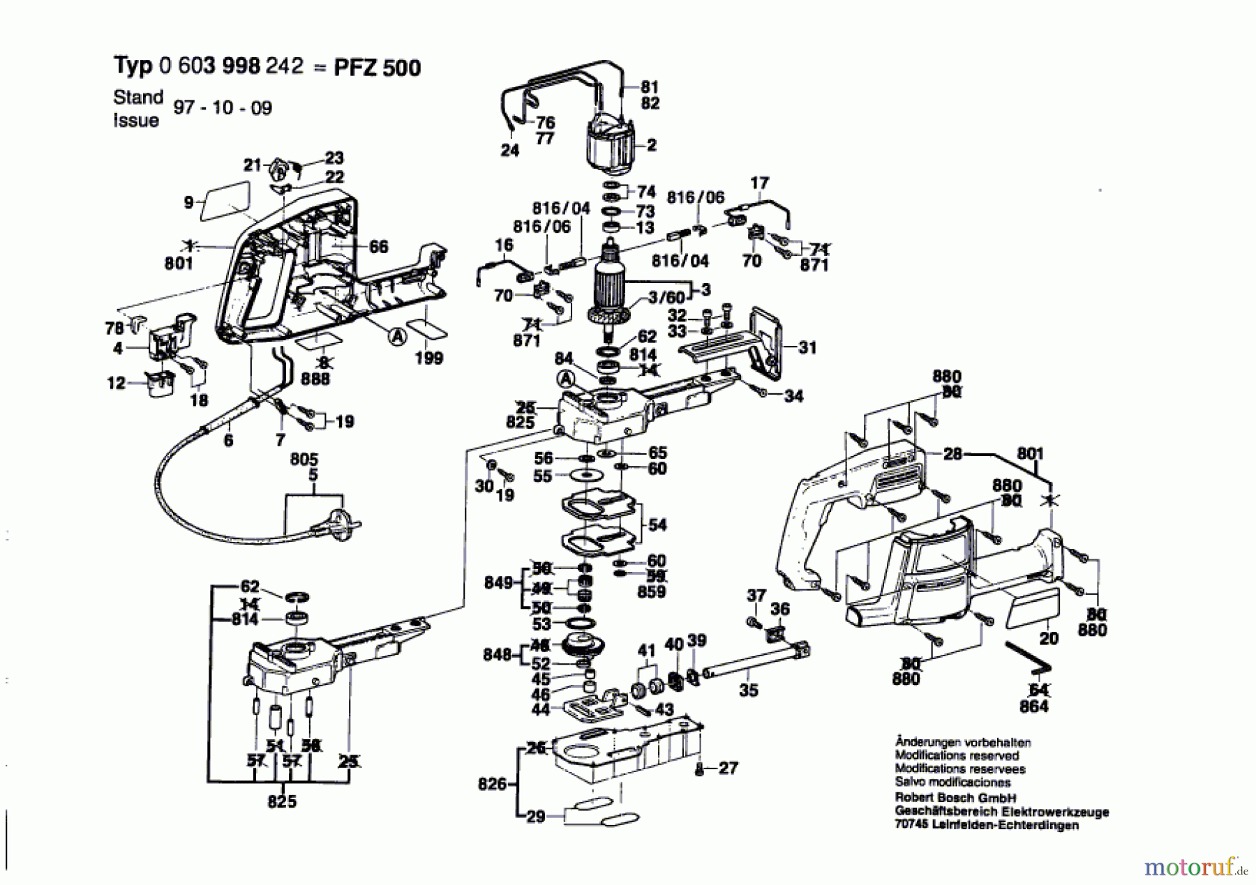  Bosch Werkzeug Fuchsschwanz PFZ 500 Seite 1