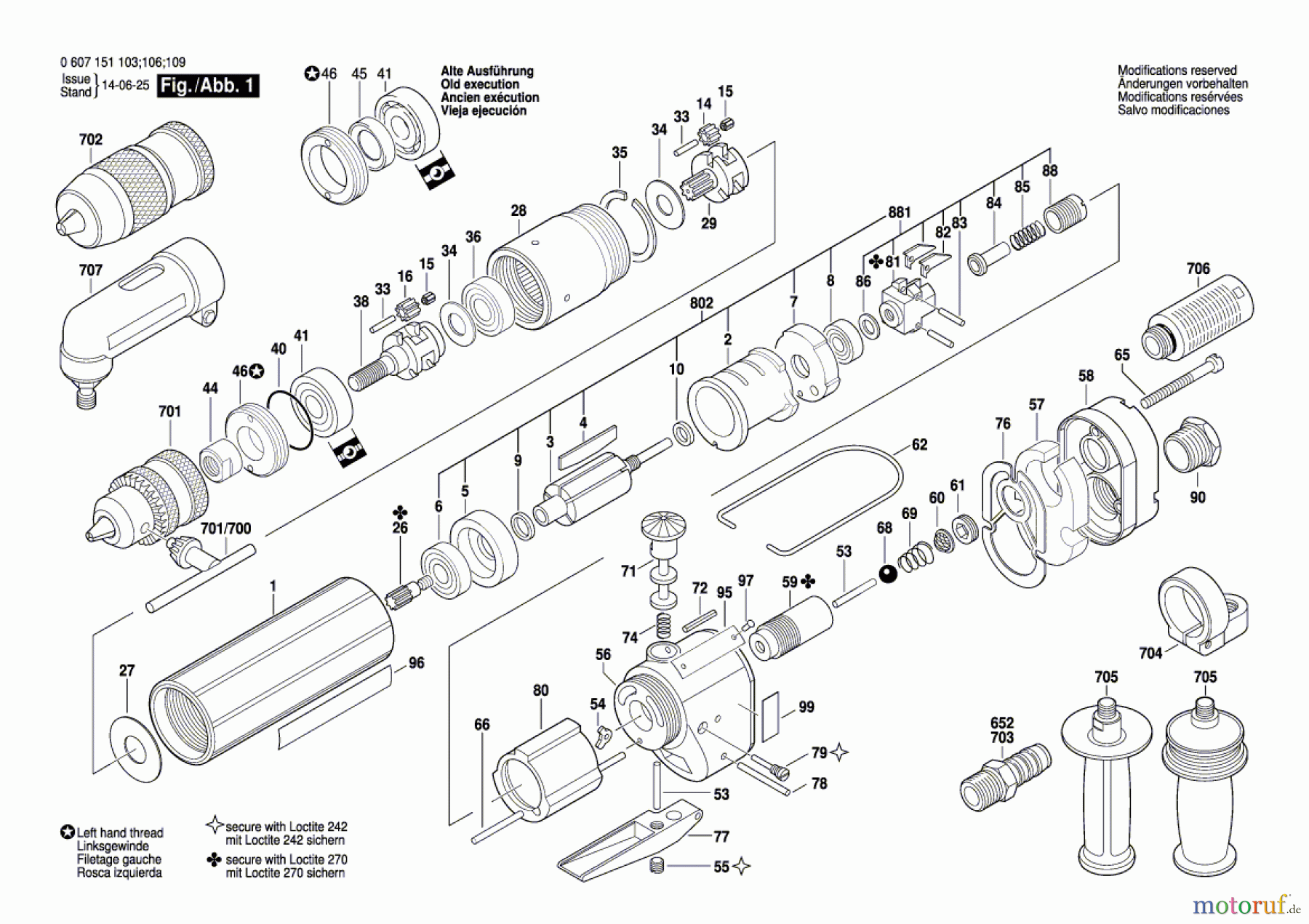  Bosch Werkzeug Pw-Bohrmaschine-Ind 370 WATT-SERIE Seite 1
