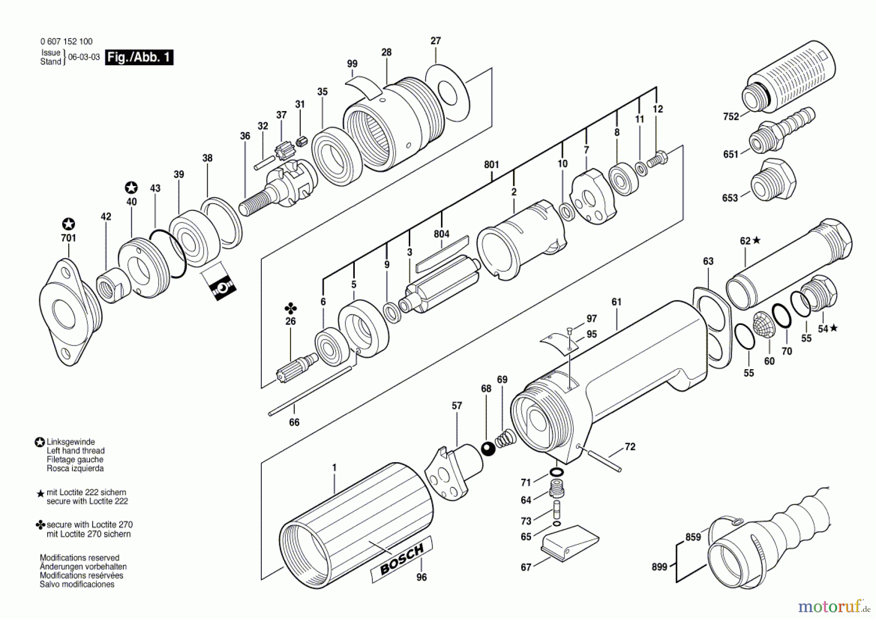  Bosch Werkzeug Pw-Bohrmaschine-Ind 550 WATT-SERIE Seite 1