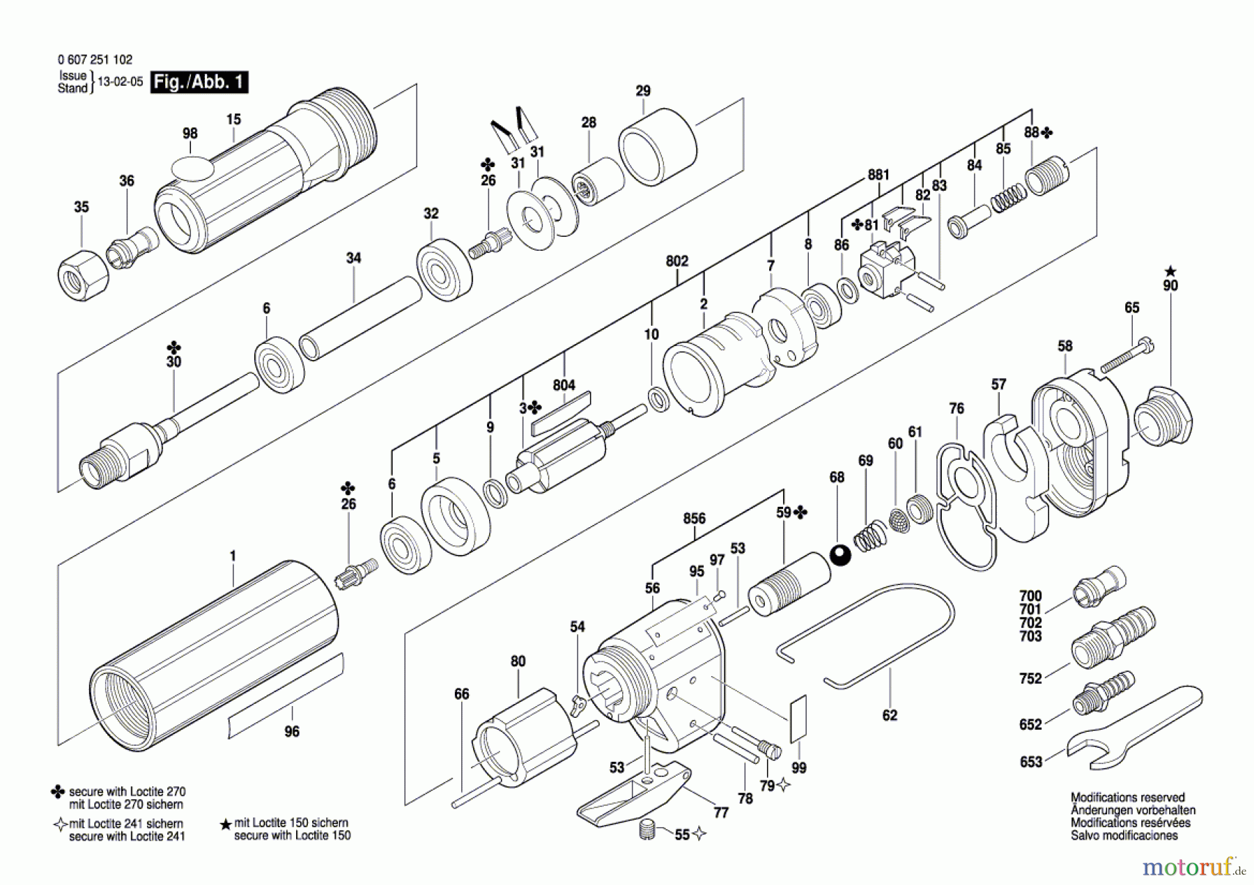  Bosch Werkzeug Pw-Geradschleifer 370 WATT-SERIE Seite 1
