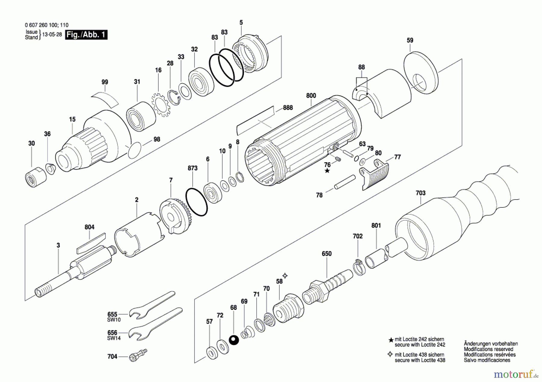  Bosch Werkzeug Pw-Geradschleifer 320 WATT-SERIE Seite 1