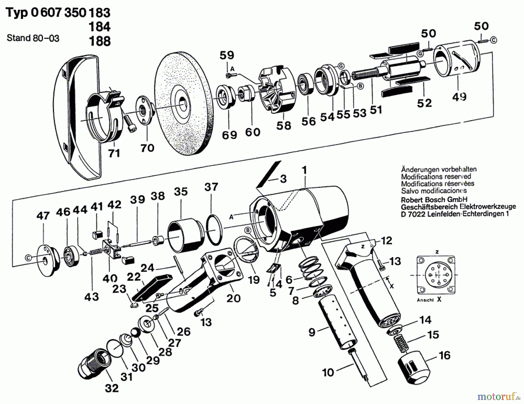  Bosch Werkzeug Pw-Vertikalschleifer ---- Seite 1