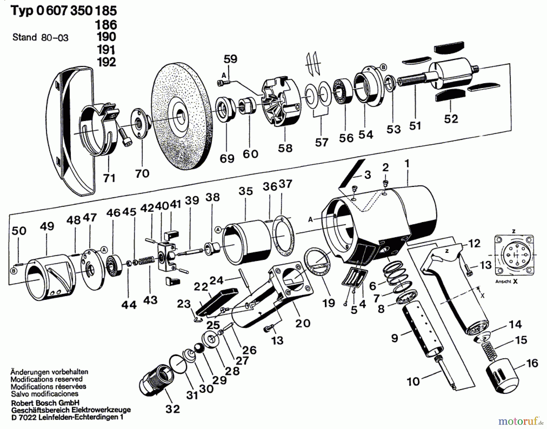  Bosch Werkzeug Pw-Vertikalschleifer ---- Seite 1