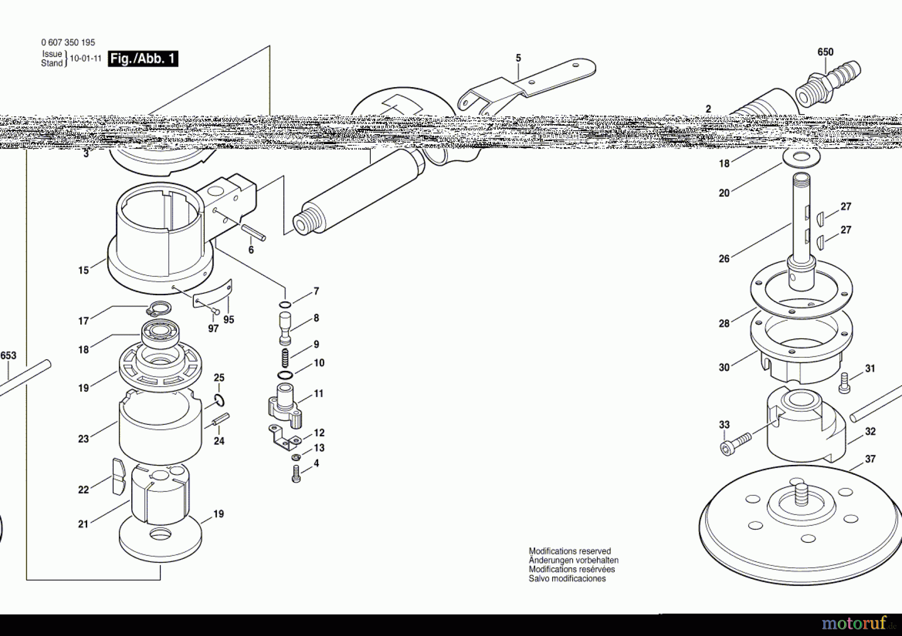  Bosch Werkzeug Pw-Exzenterschleifer ---- Seite 1