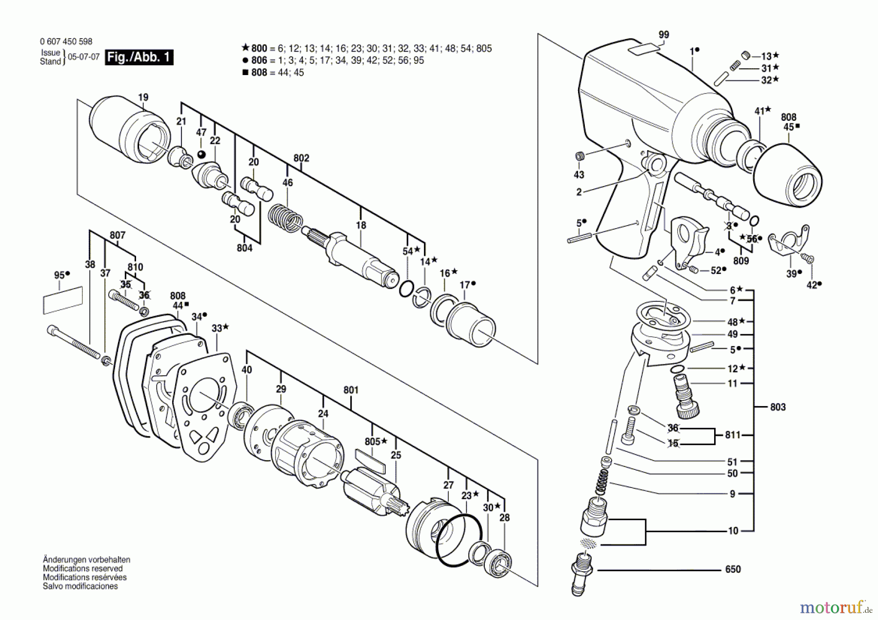  Bosch Werkzeug Pw-Schlagschrauber-Ind Y-6T 1/2