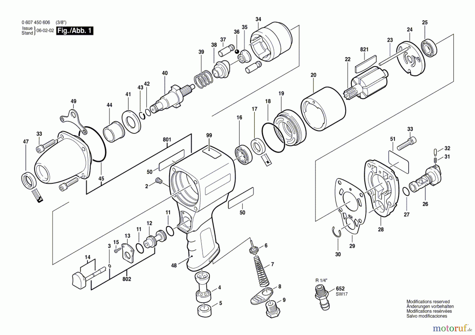  Bosch Werkzeug Schlagschrauber DDS 3/8