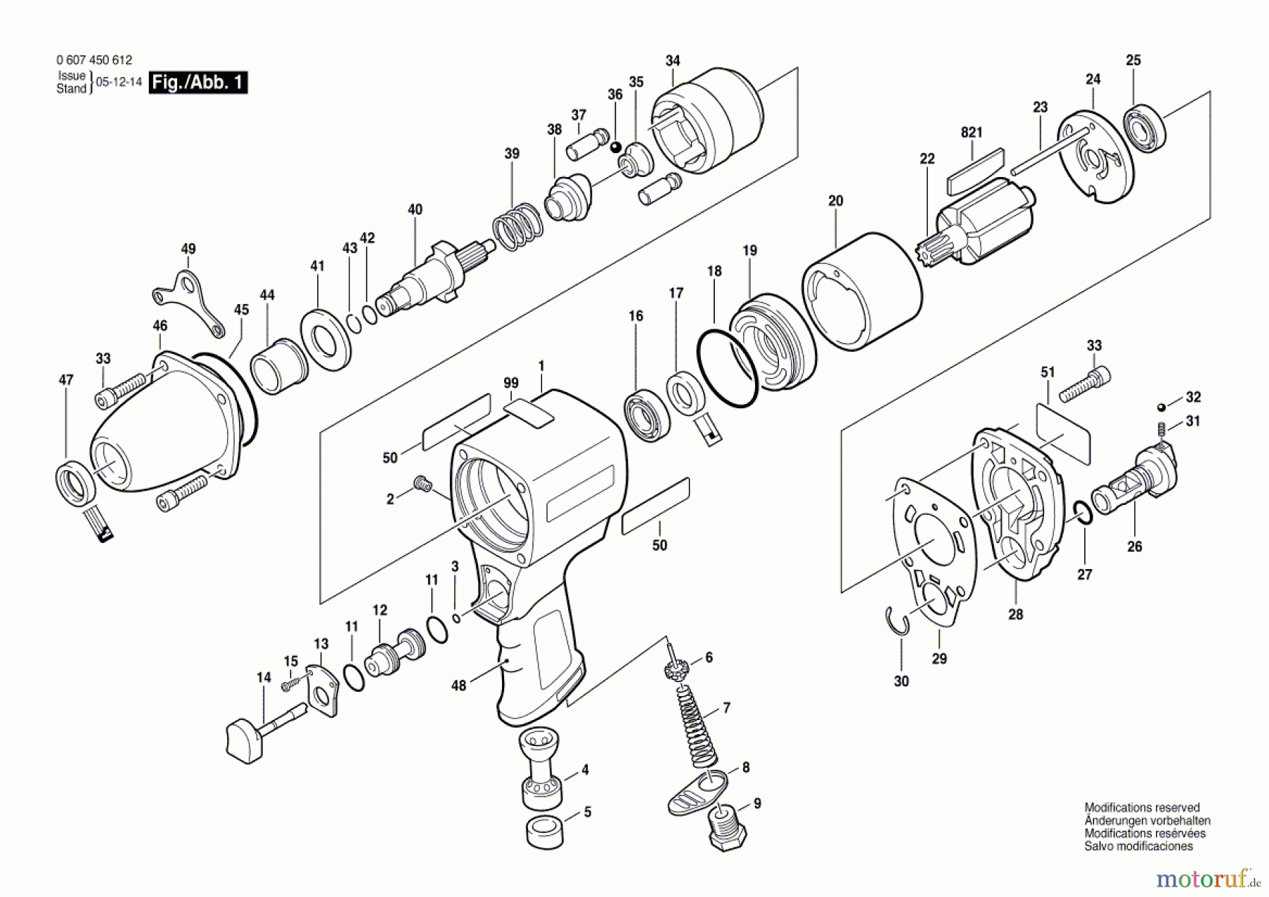  Bosch Werkzeug Schlagschrauber DDS 1/2