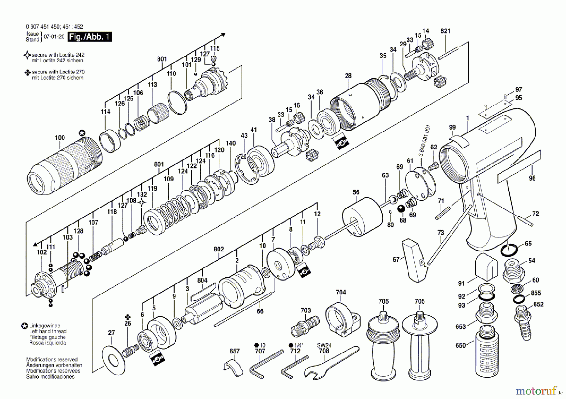  Bosch Werkzeug Pw-Schrauber-Ind 370 WATT-SERIE Seite 1