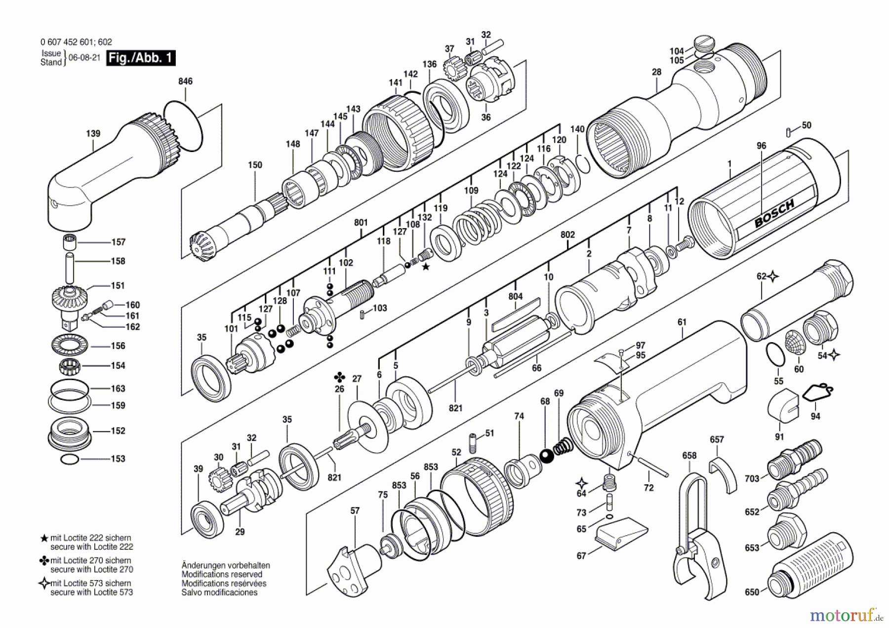 Bosch Werkzeug Schrauber 550 WATT-SERIE Seite 1