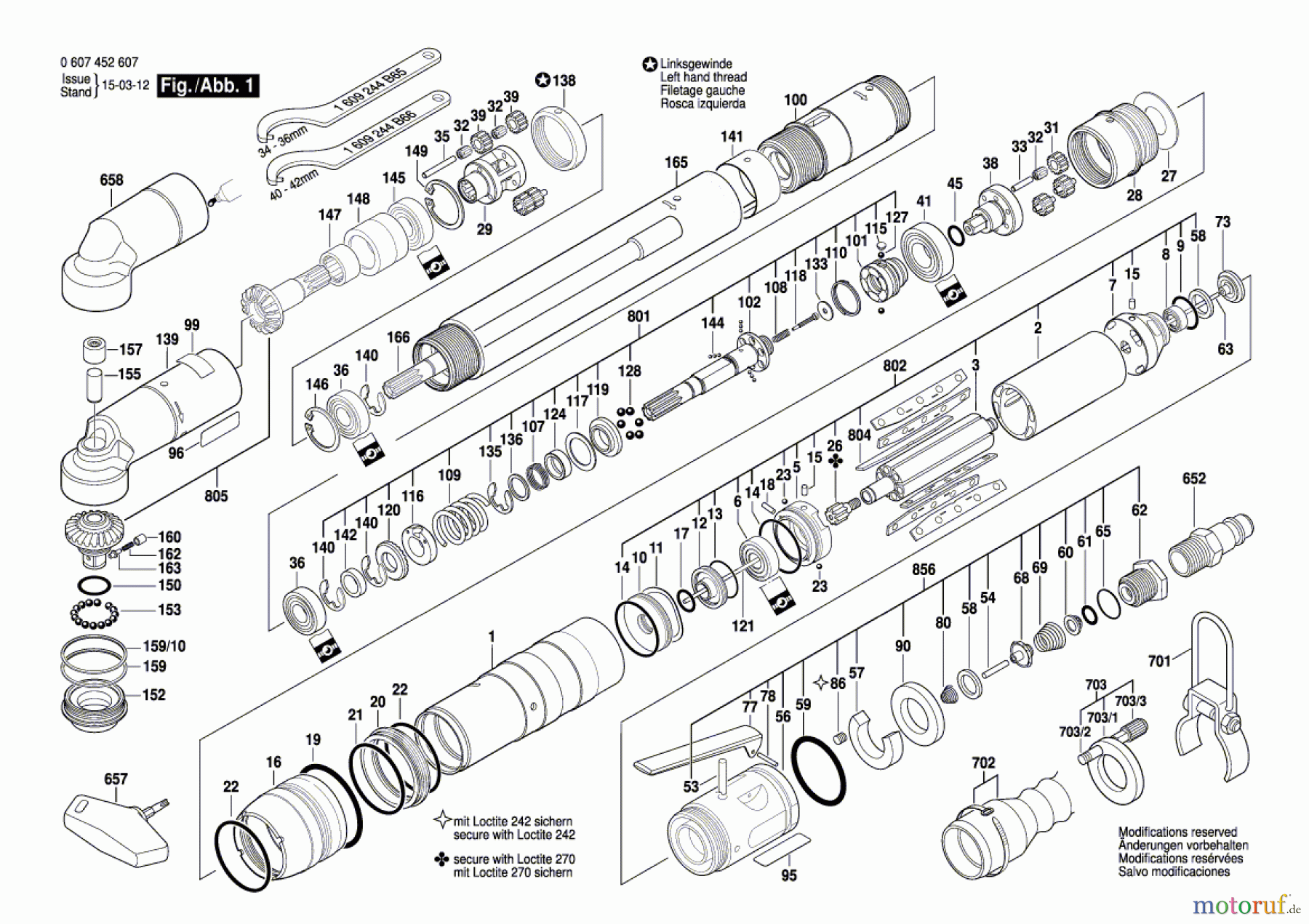  Bosch Werkzeug Pw-Schrauber-Ind 550 WATT-SERIE Seite 1