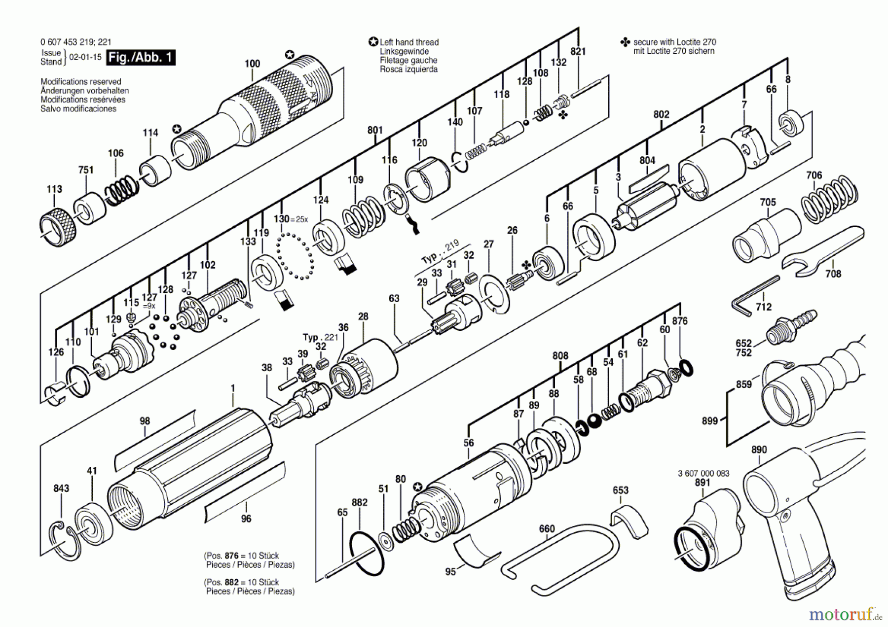 Bosch Werkzeug Pw-Schrauber-Ind 180 WATT-SERIE Seite 1
