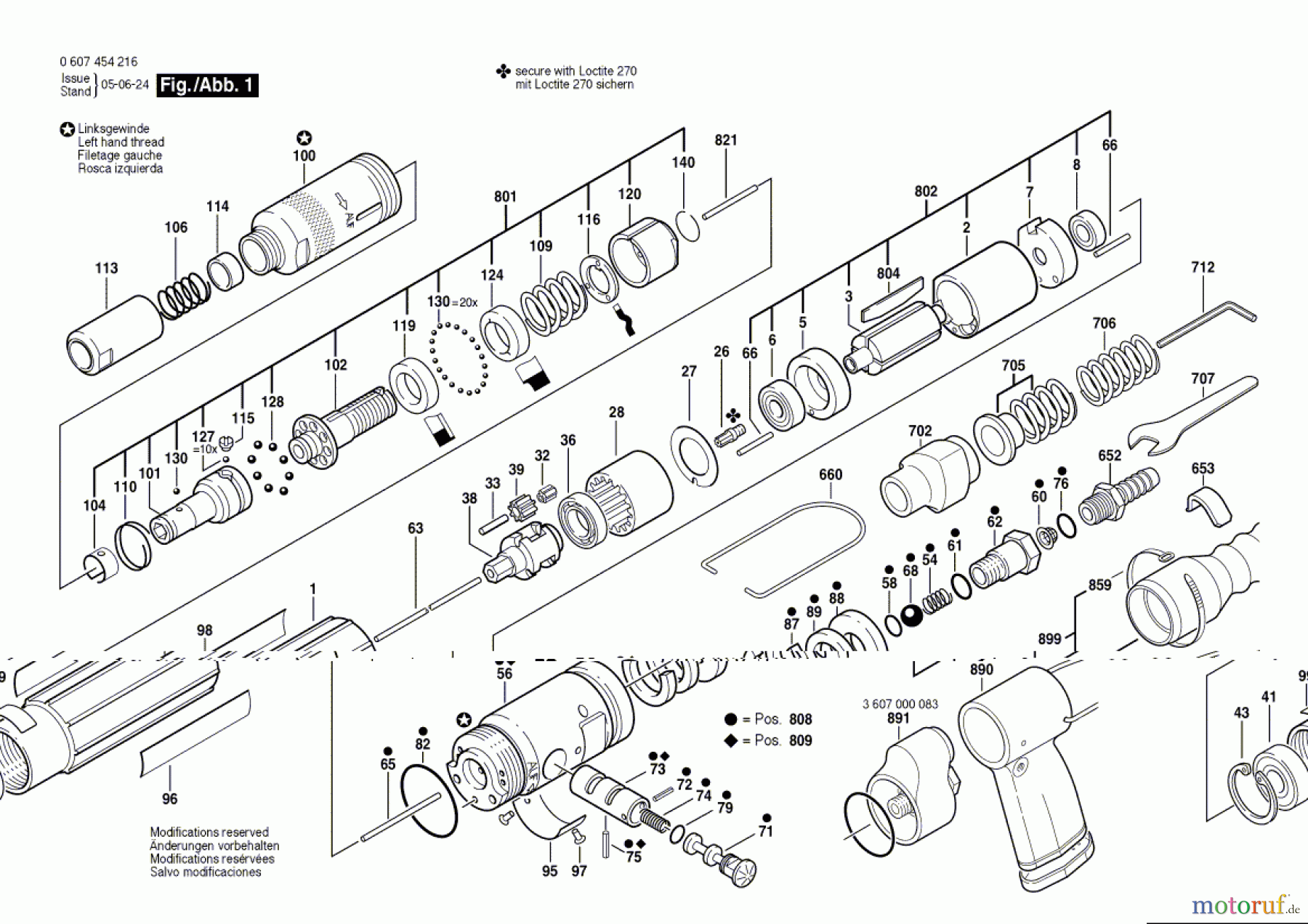  Bosch Werkzeug Pw-Schrauber-Ind 120 WATT-SERIE Seite 1