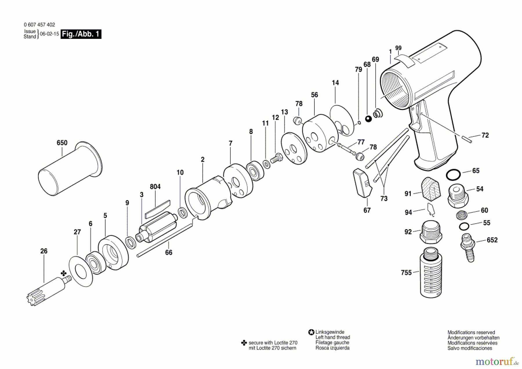  Bosch Werkzeug Pw-Bohrmaschine-Ind 740 WATT-SERIE Seite 1
