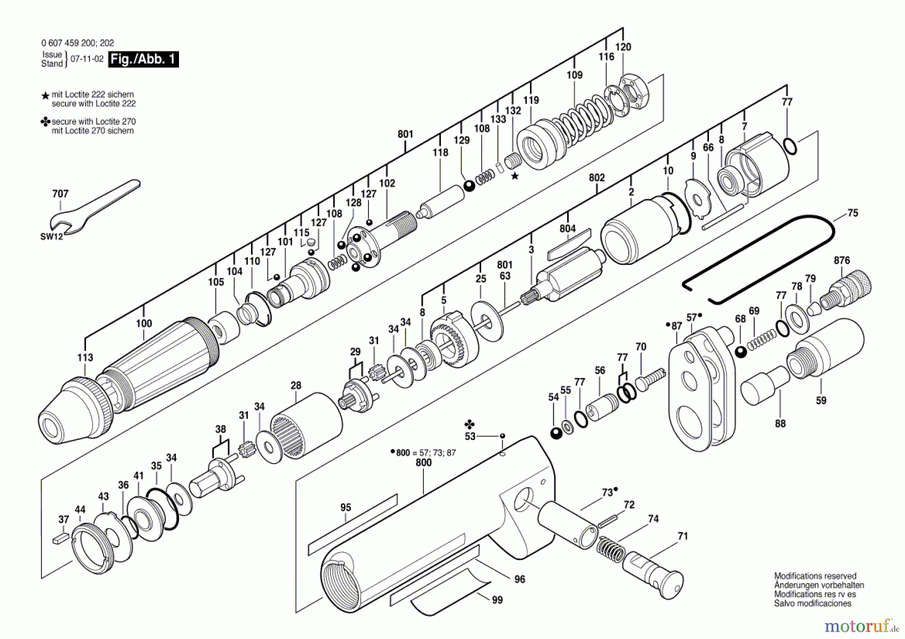  Bosch Werkzeug Pw-Schrauber-Ind 20 WATT-SERIE Seite 1