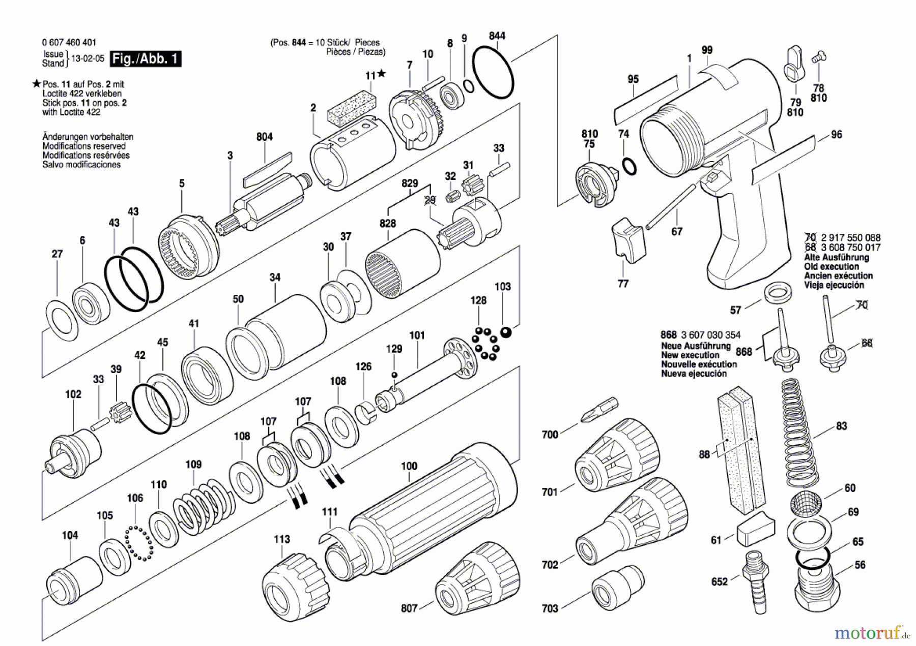  Bosch Werkzeug Pw-Schrauber-Serv 320 WATT-SERIE Seite 1
