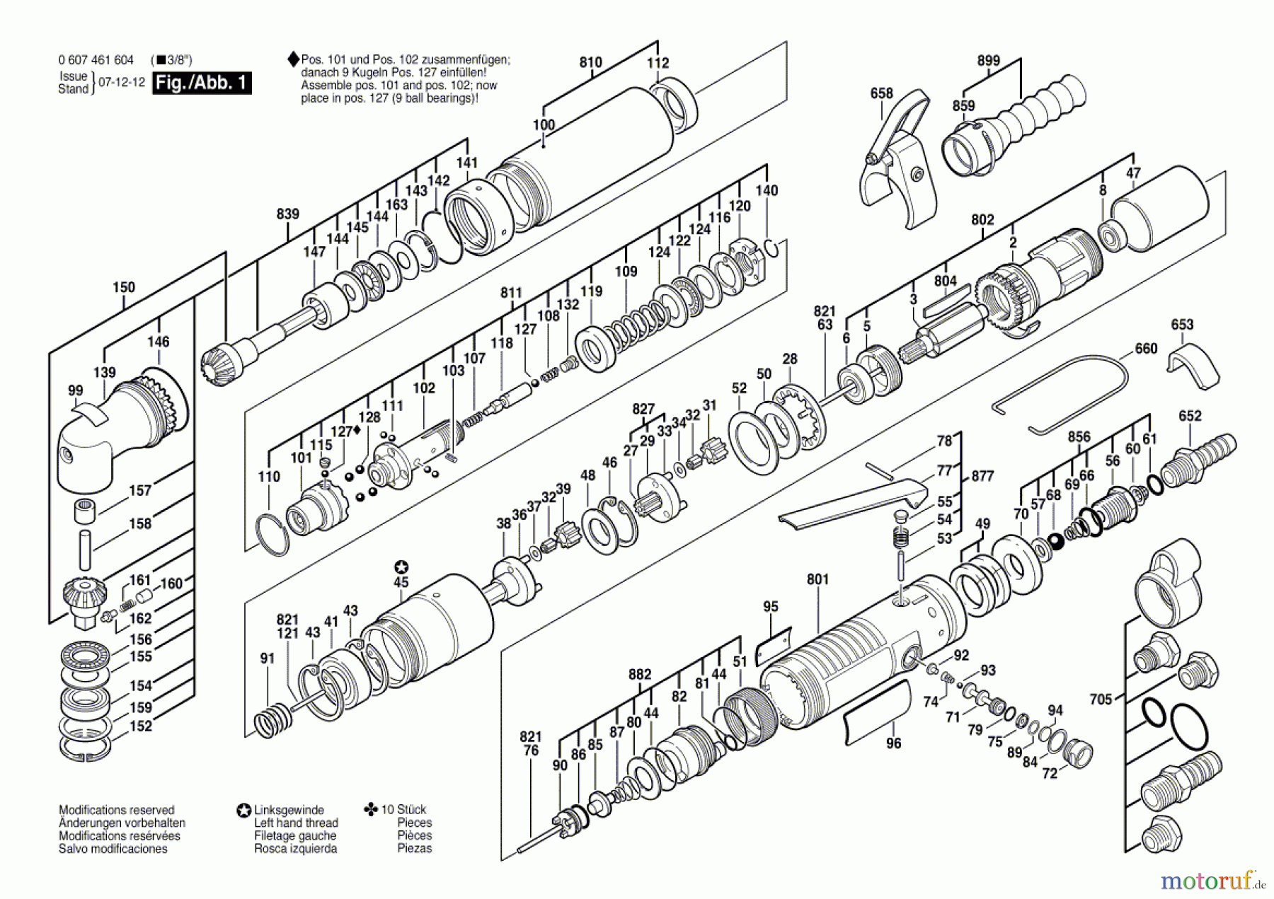  Bosch Werkzeug Pw-Winkelschrauber-Ind 400 WATT-SERIE Seite 1