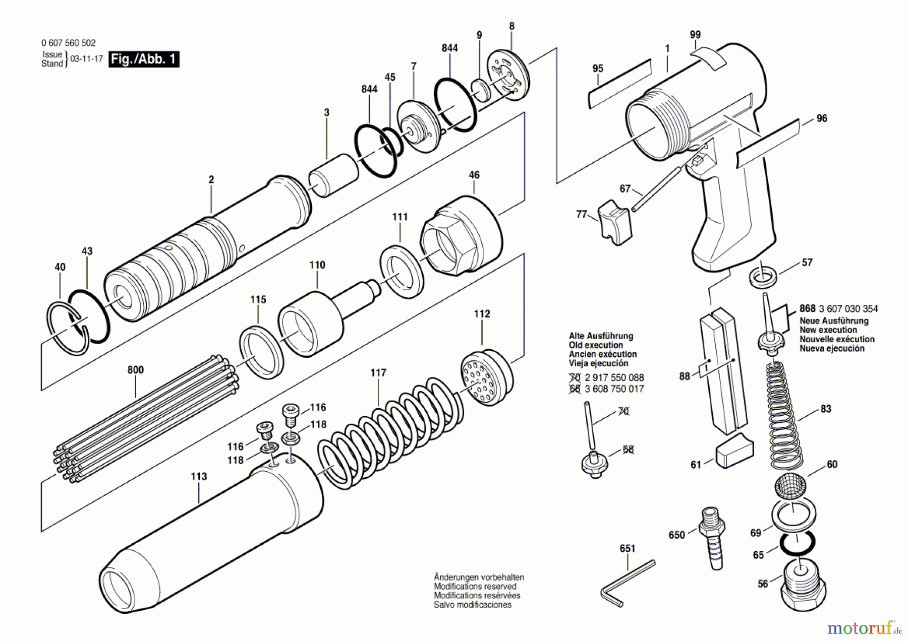  Bosch Werkzeug Pw-Nadelabklopfer ---- Seite 1