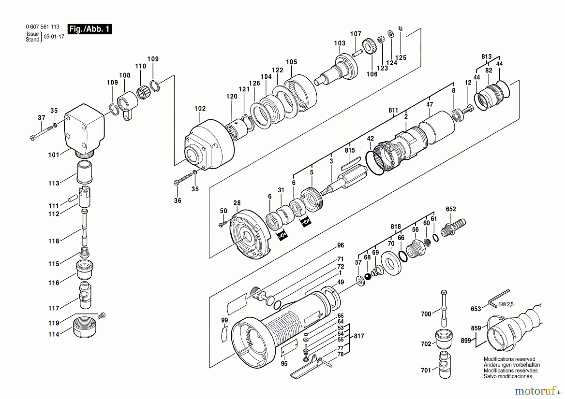  Bosch Werkzeug Pw-Nager 400 WATT-SERIE Seite 1