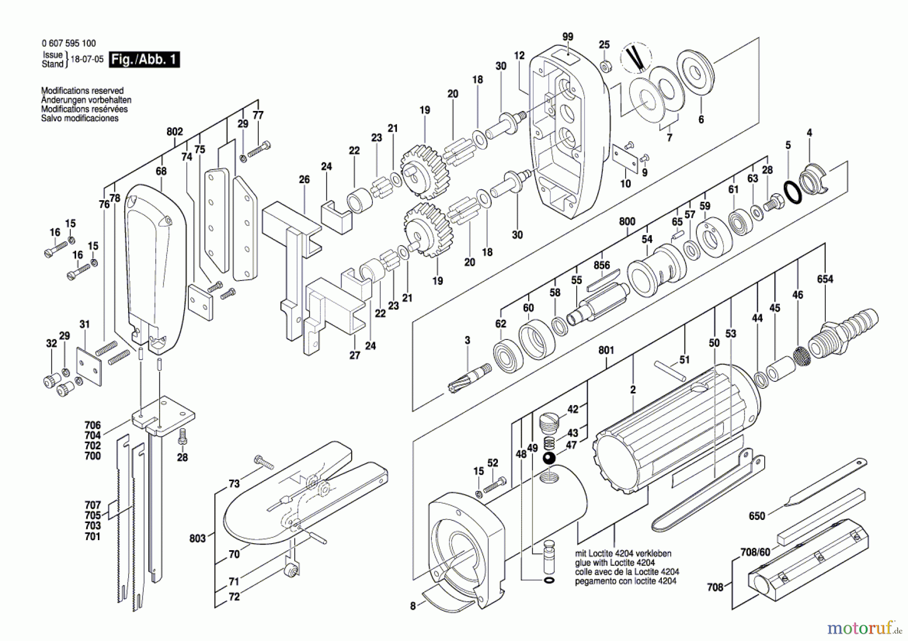  Bosch Werkzeug Pw-Schaumstoffsäge 7595-100 Seite 1