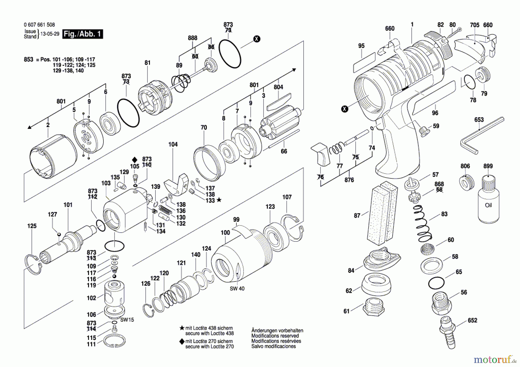  Bosch Werkzeug Impulsschrauber 300 WATT-SERIE Seite 1